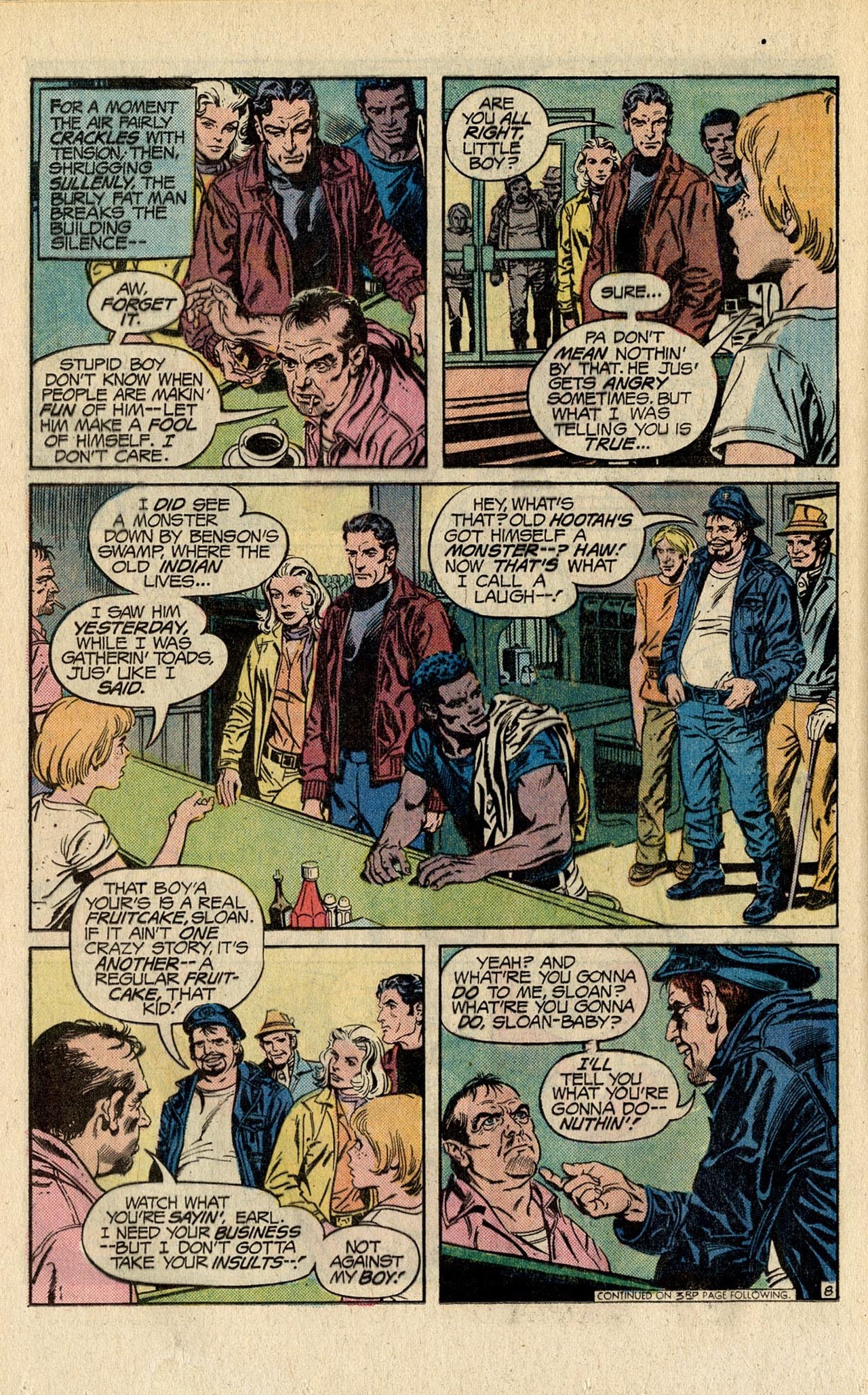 Read online Swamp Thing (1972) comic -  Issue #19 - 12