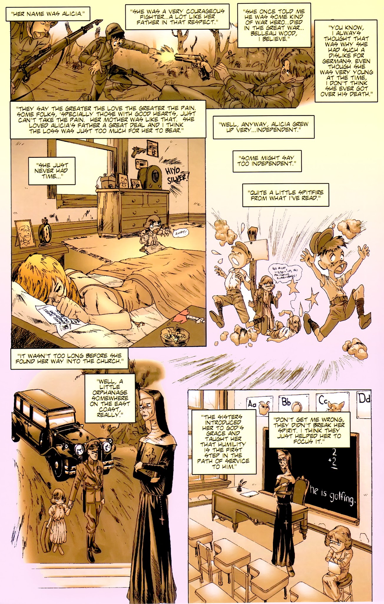 Read online Warrior Nun Areala (1999) comic -  Issue #5 - 4