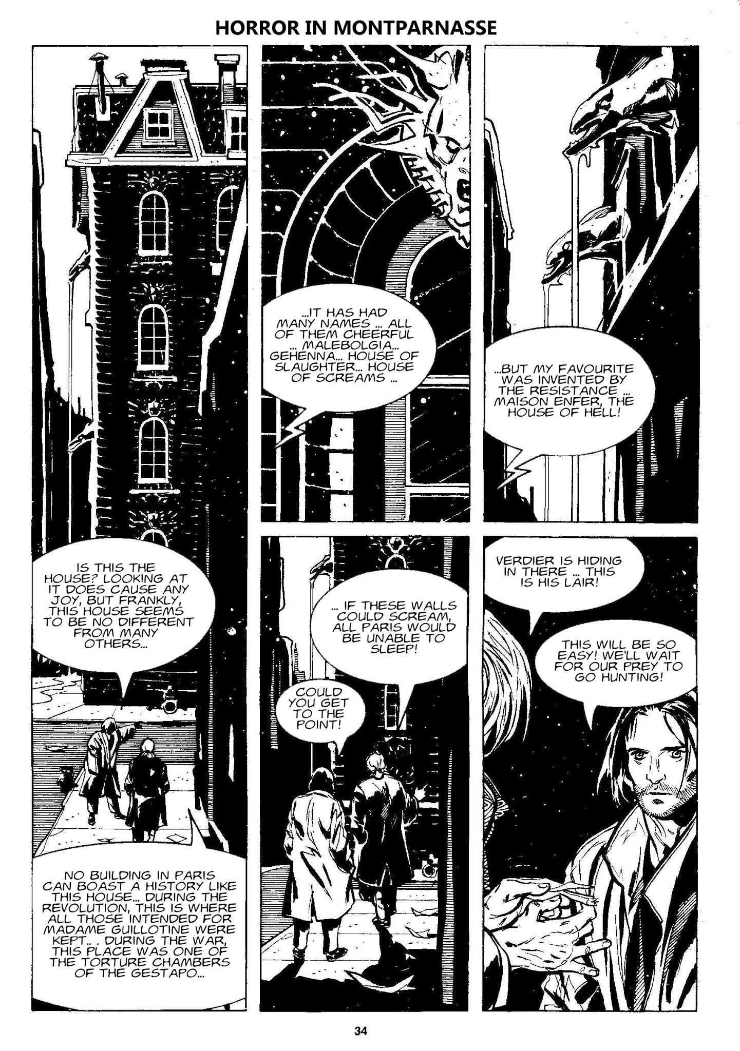 Read online Dampyr (2000) comic -  Issue #10 - 34