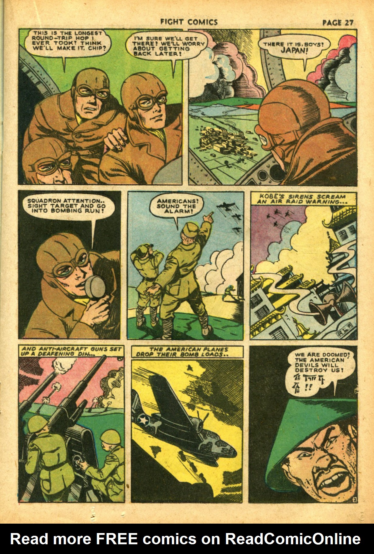 Read online Fight Comics comic -  Issue #22 - 29