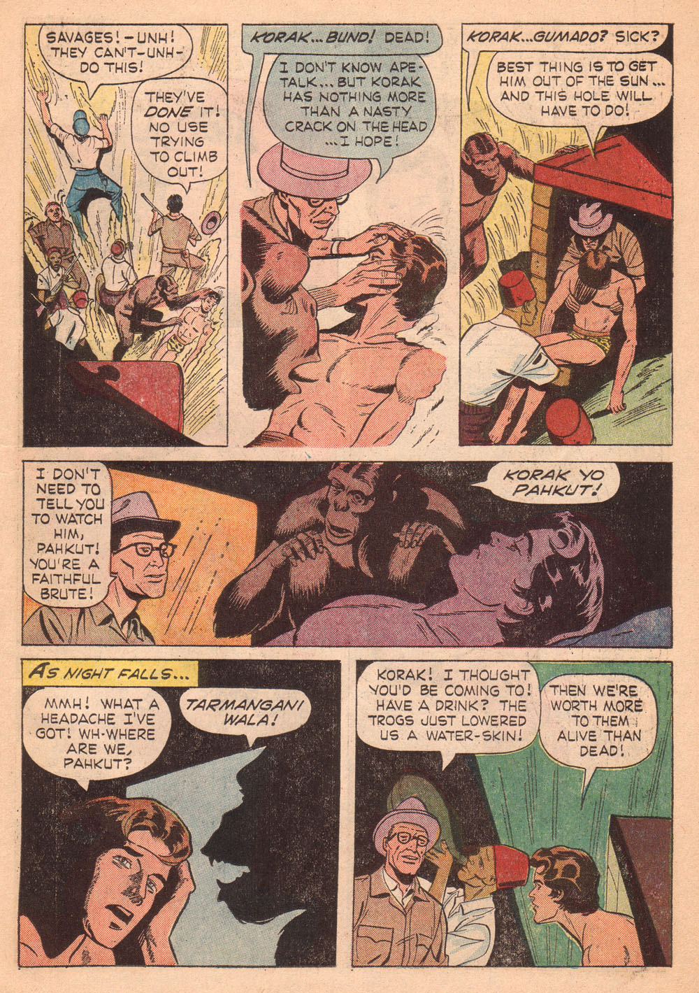 Read online Korak, Son of Tarzan (1964) comic -  Issue #9 - 11