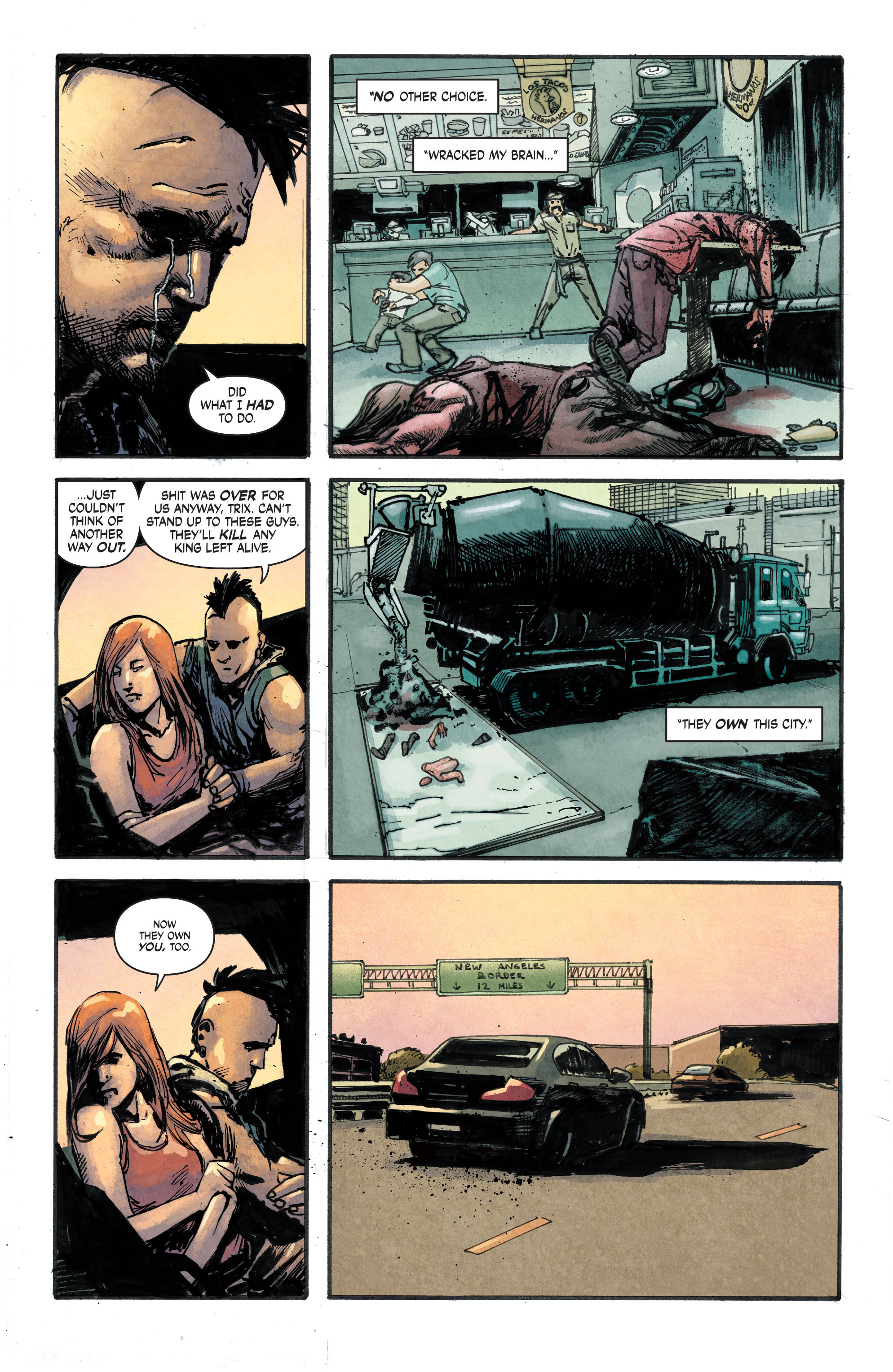 Read online Suiciders: Kings of Hell.A. comic -  Issue #6 - 6