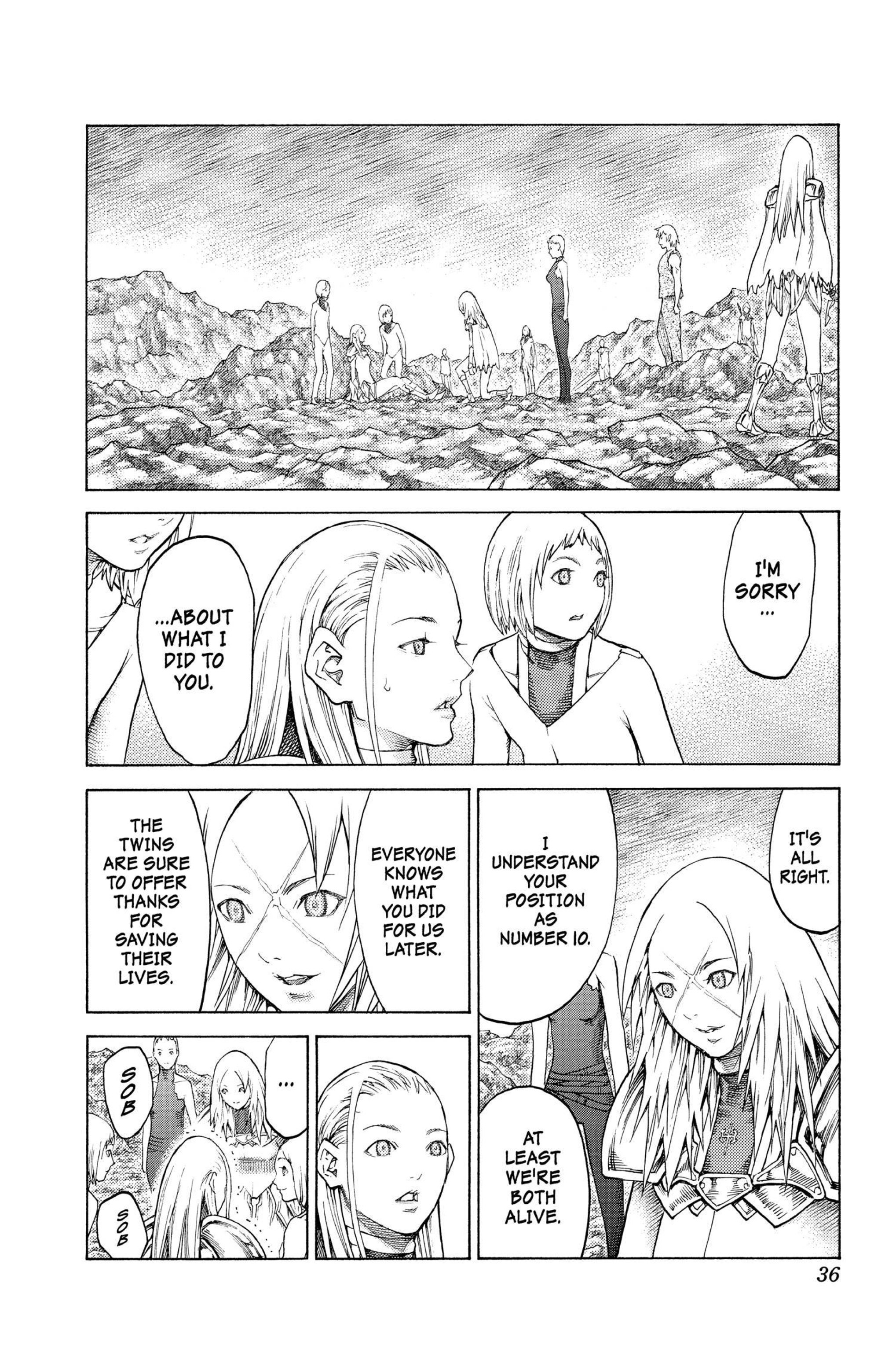 Read online Claymore comic -  Issue #23 - 31