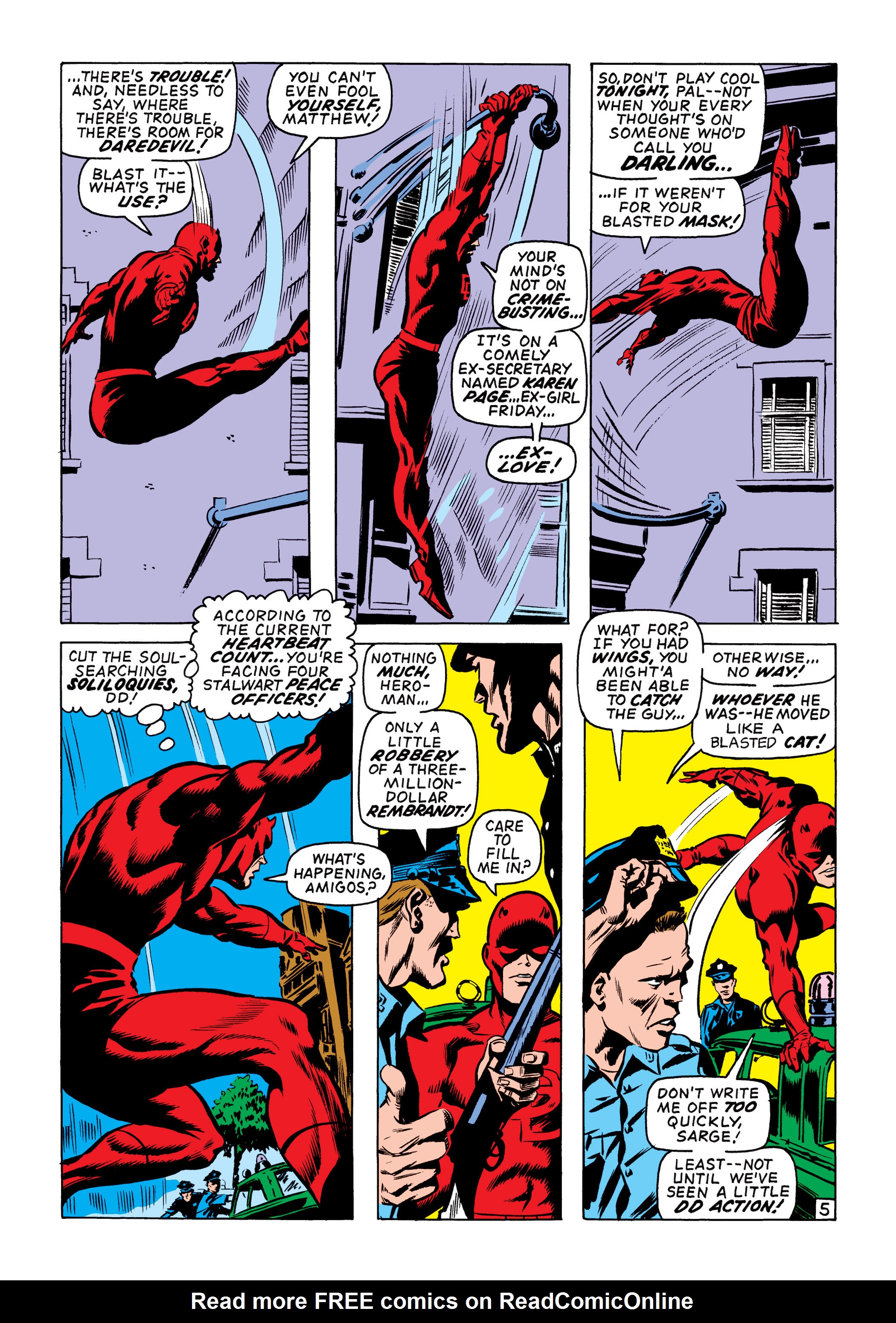 Read online Marvel Masterworks: Daredevil comic -  Issue # TPB 7 (Part 2) - 72