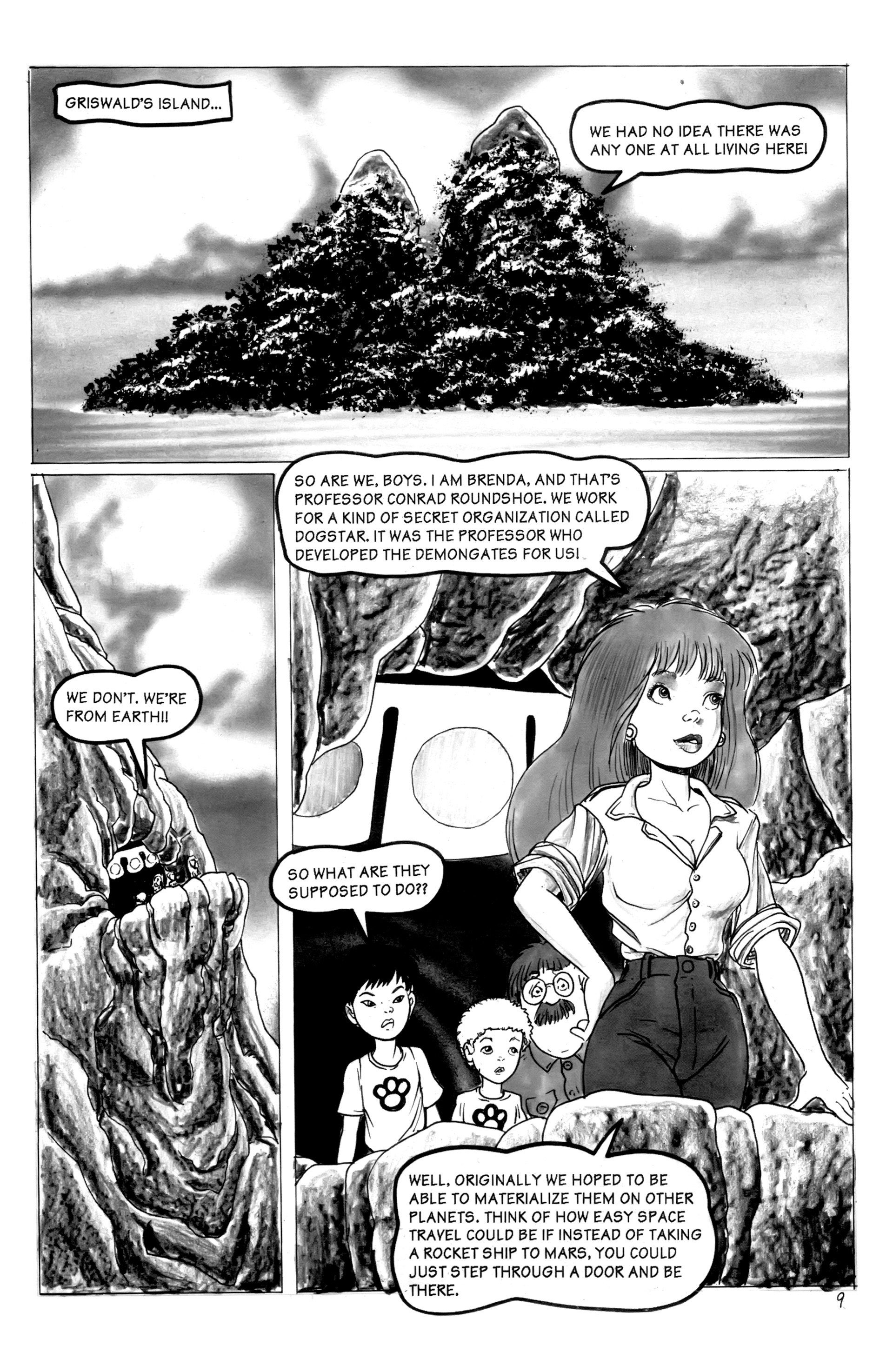 Read online Demongate comic -  Issue #8 - 11