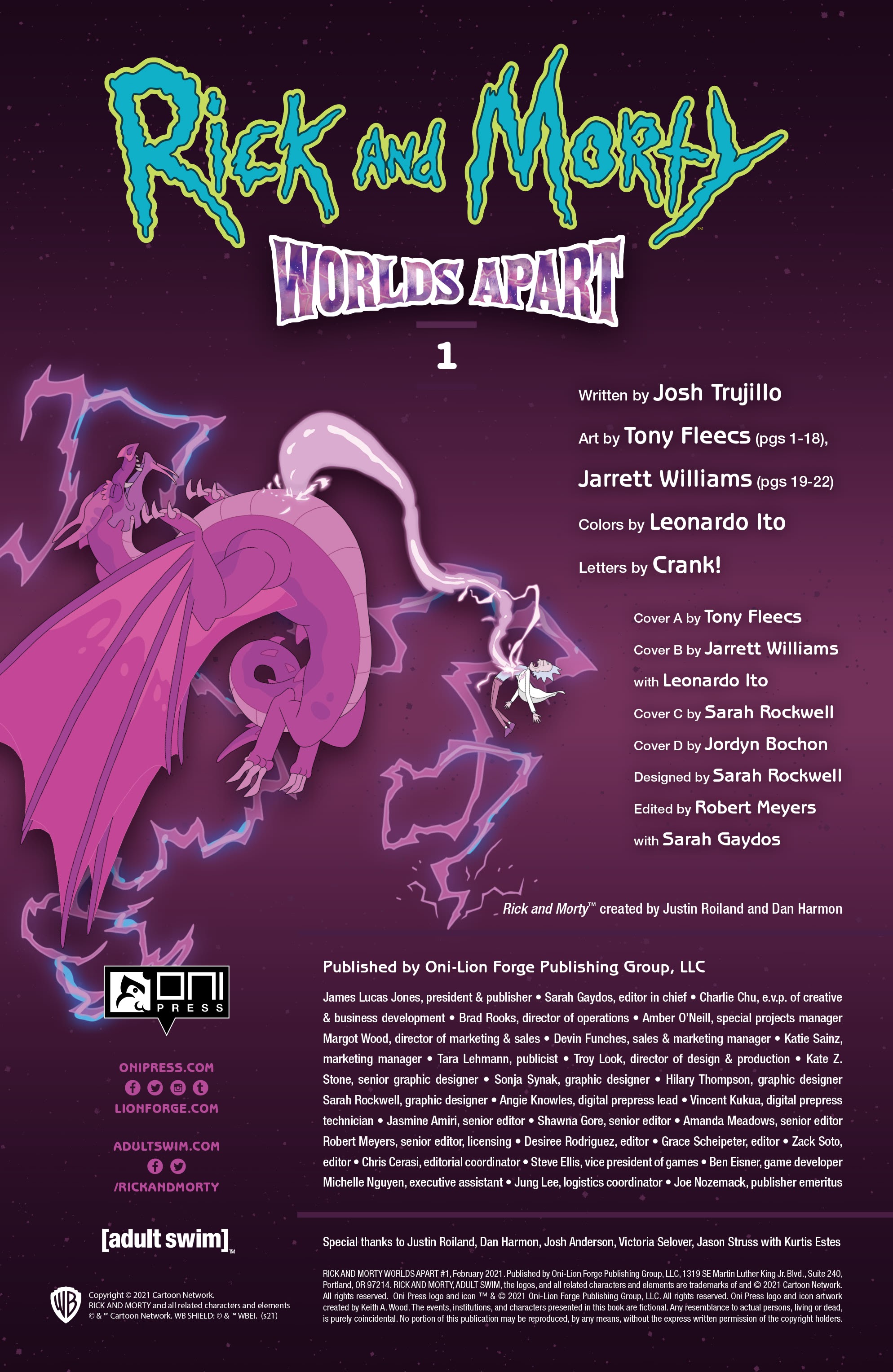 Read online Rick and Morty: Worlds Apart comic -  Issue #1 - 2