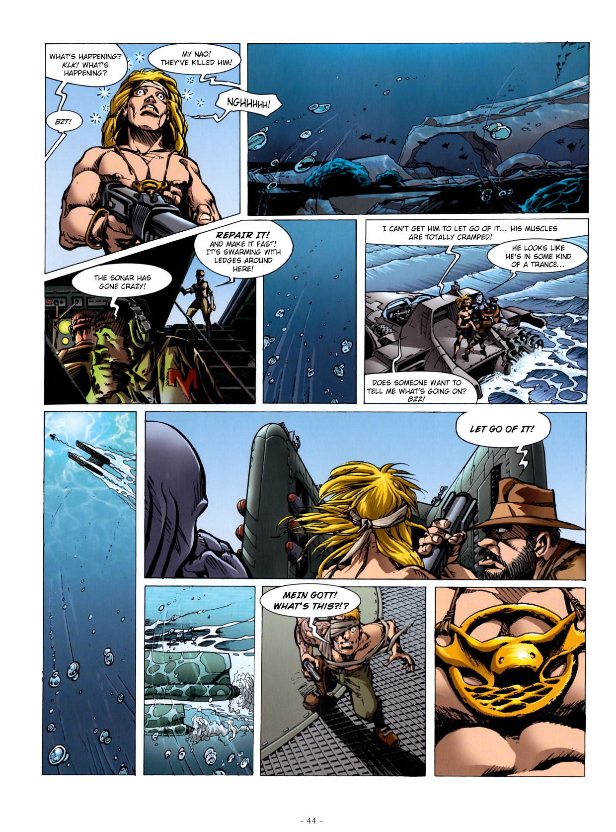 Read online Aquablue comic -  Issue #1 - 45