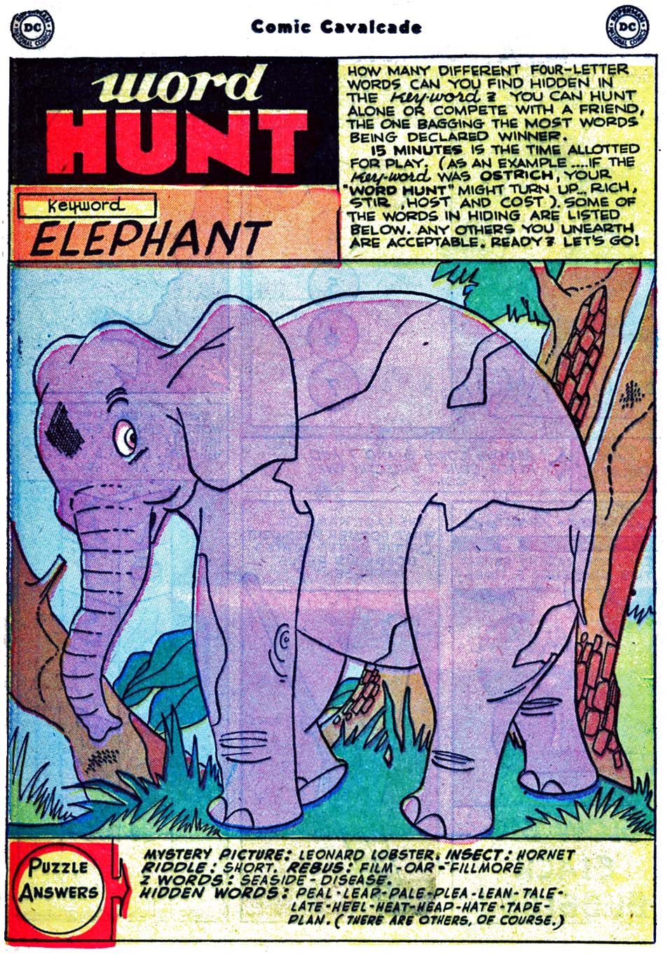 Read online Comic Cavalcade comic -  Issue #55 - 44