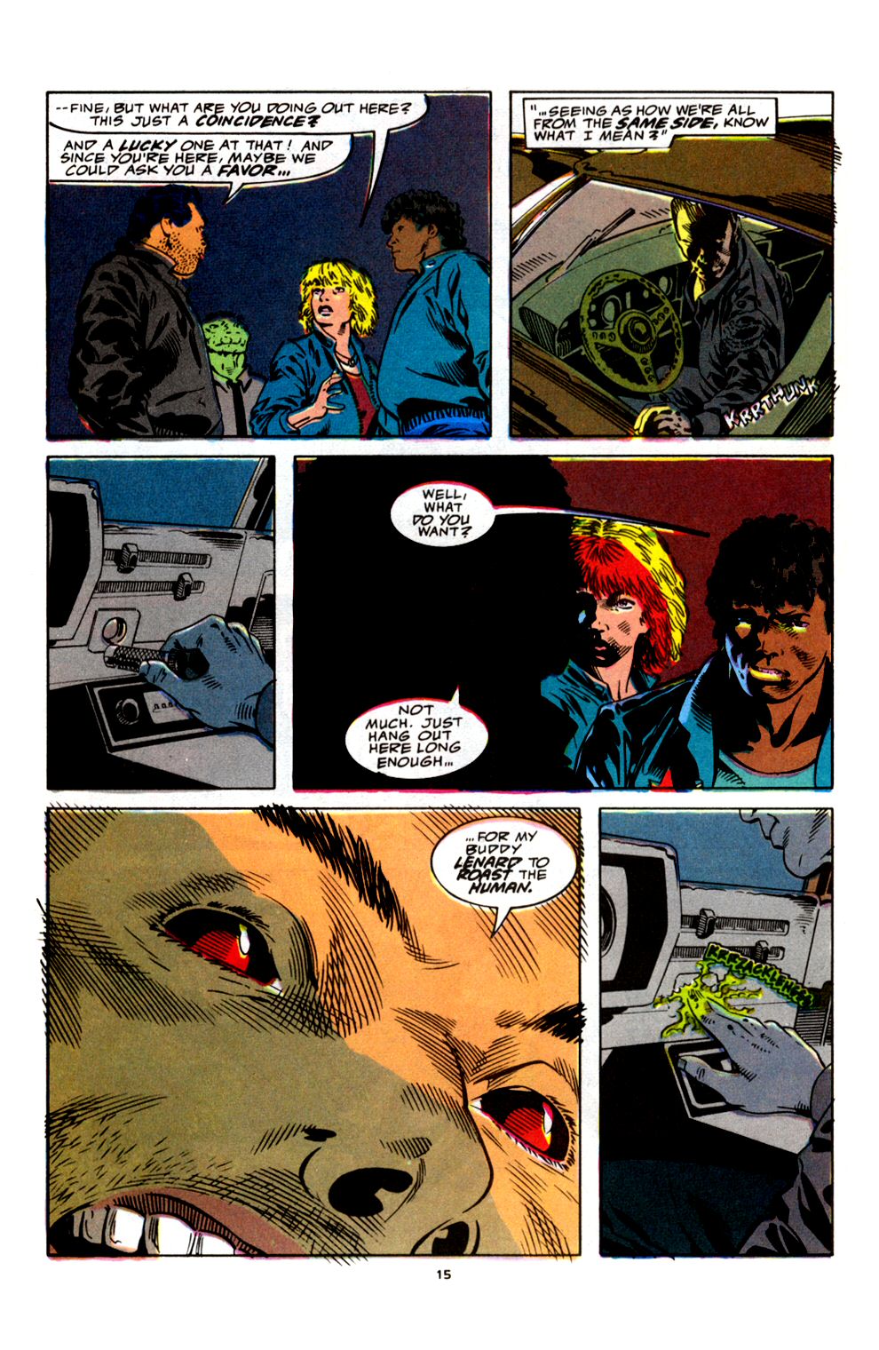 Read online Powerline comic -  Issue #4 - 17