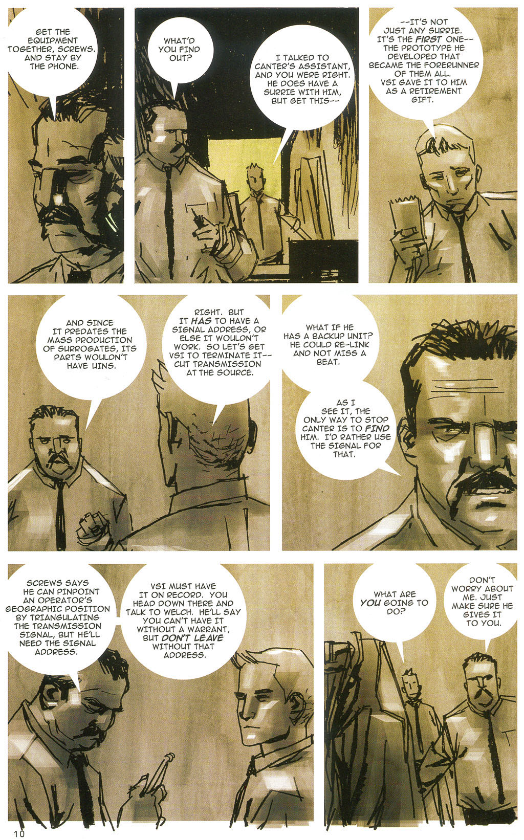 Read online The Surrogates comic -  Issue #5 - 12