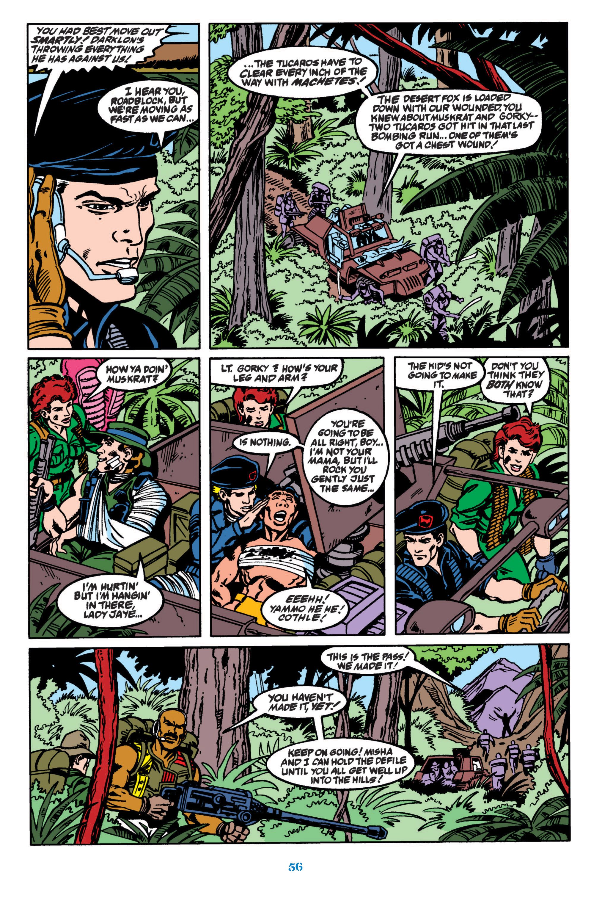 Read online Classic G.I. Joe comic -  Issue # TPB 11 (Part 1) - 57