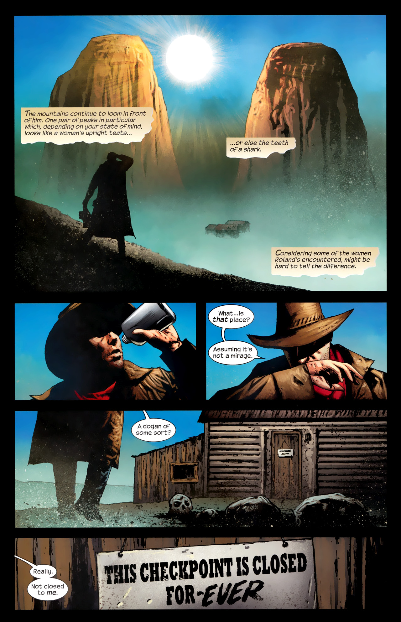 Read online Dark Tower: The Gunslinger - The Way Station comic -  Issue #1 - 9