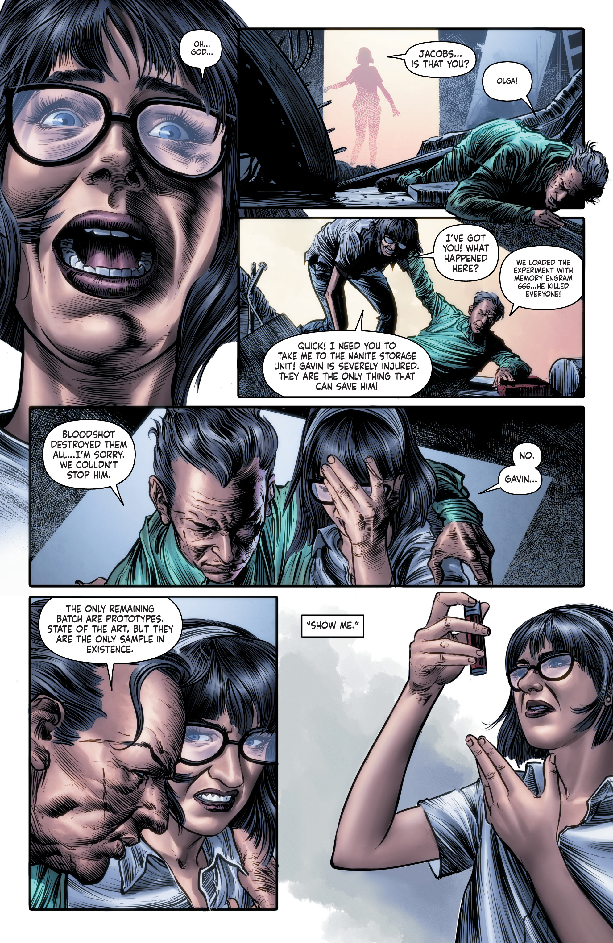 Read online Bloodshot Rising Spirit comic -  Issue #7 - 18