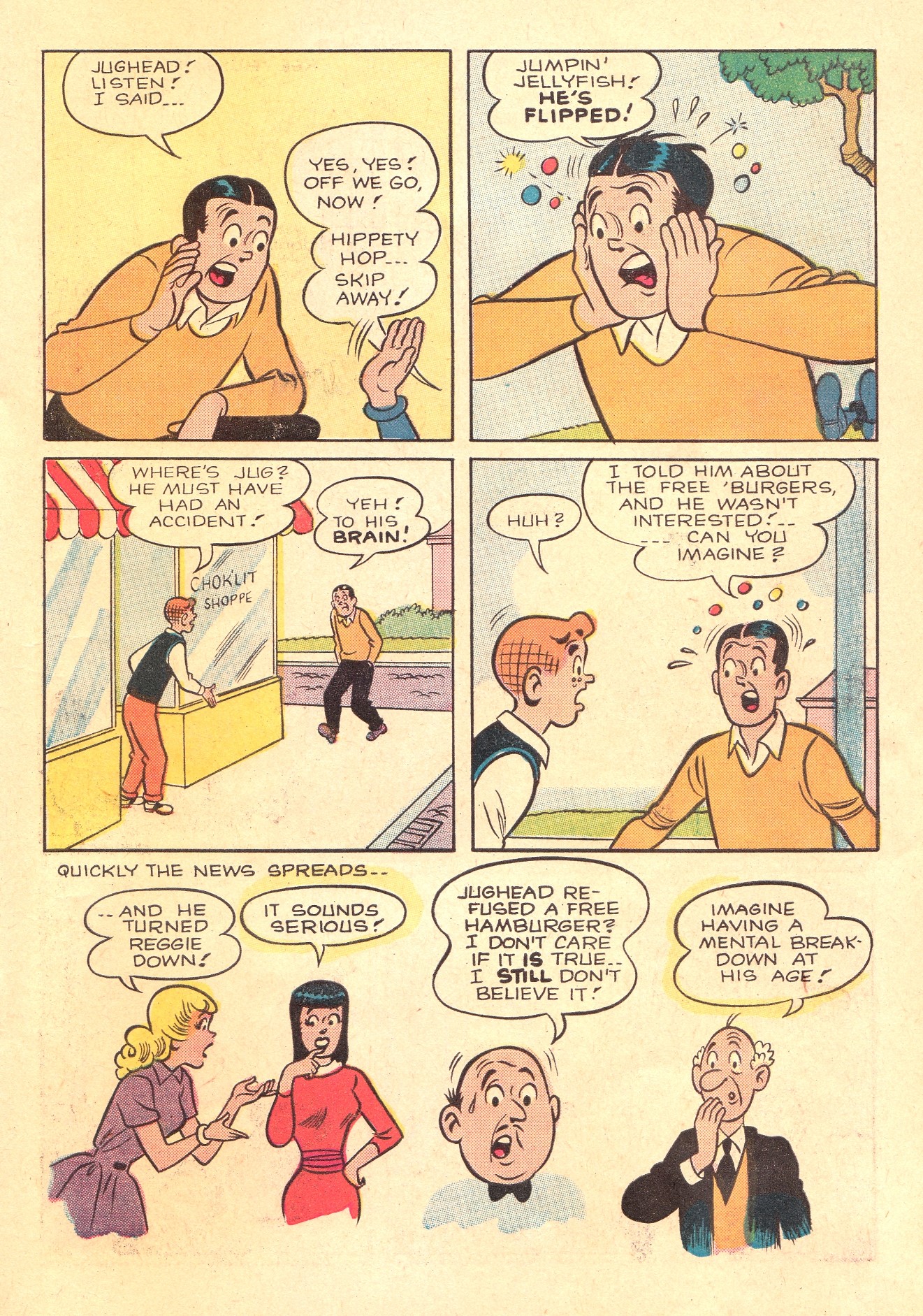 Read online Archie's Pal Jughead comic -  Issue #80 - 16