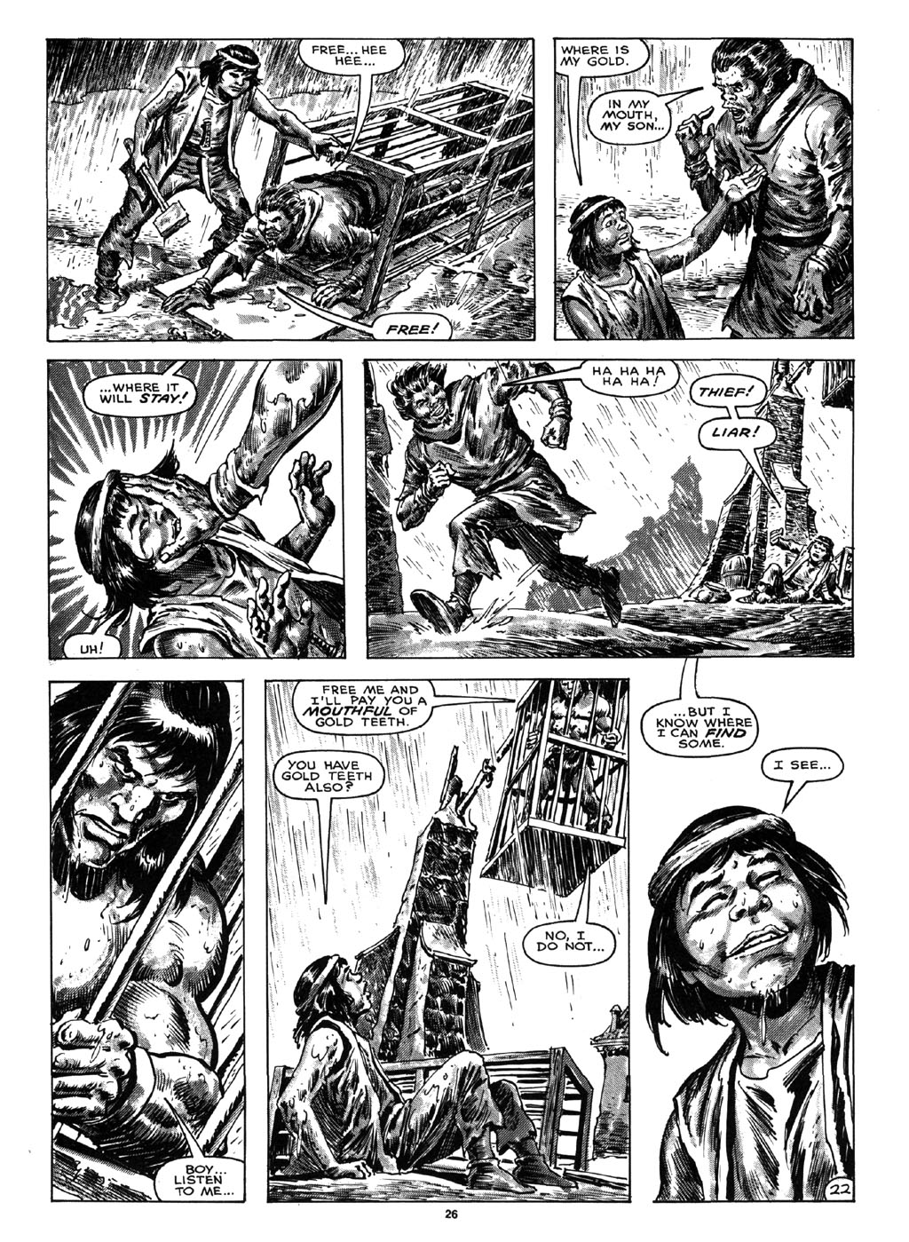 Read online The Savage Sword Of Conan comic -  Issue #164 - 24