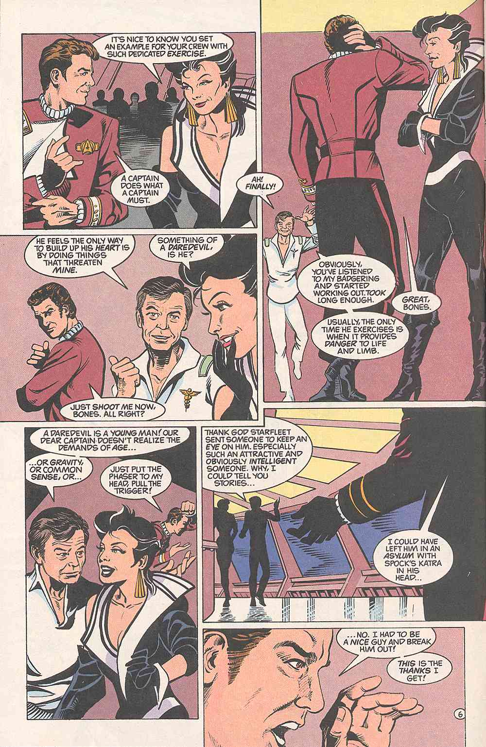 Read online Star Trek (1989) comic -  Issue #5 - 7