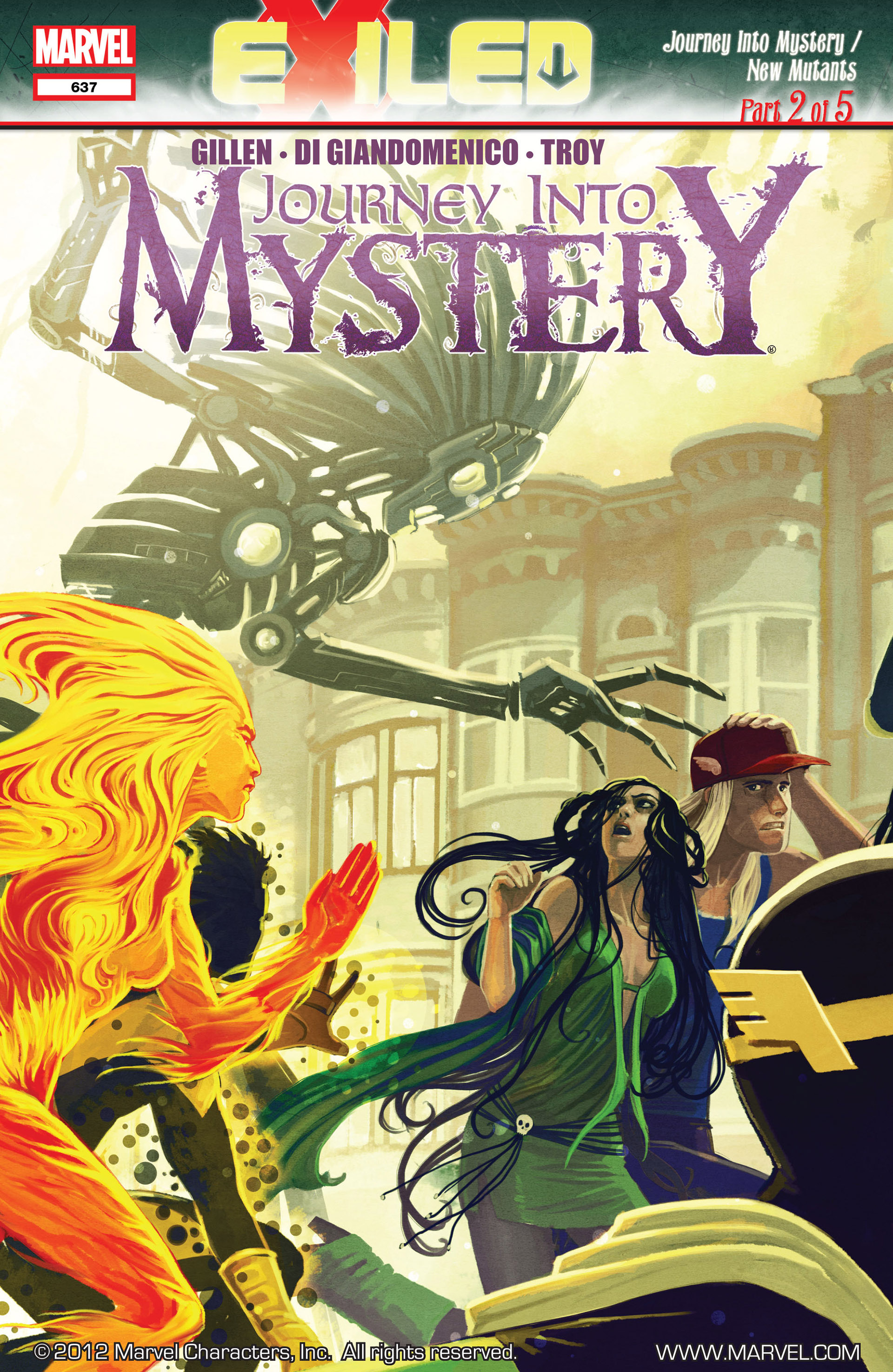 Read online Journey into Mystery (2011) comic -  Issue #637 - 1