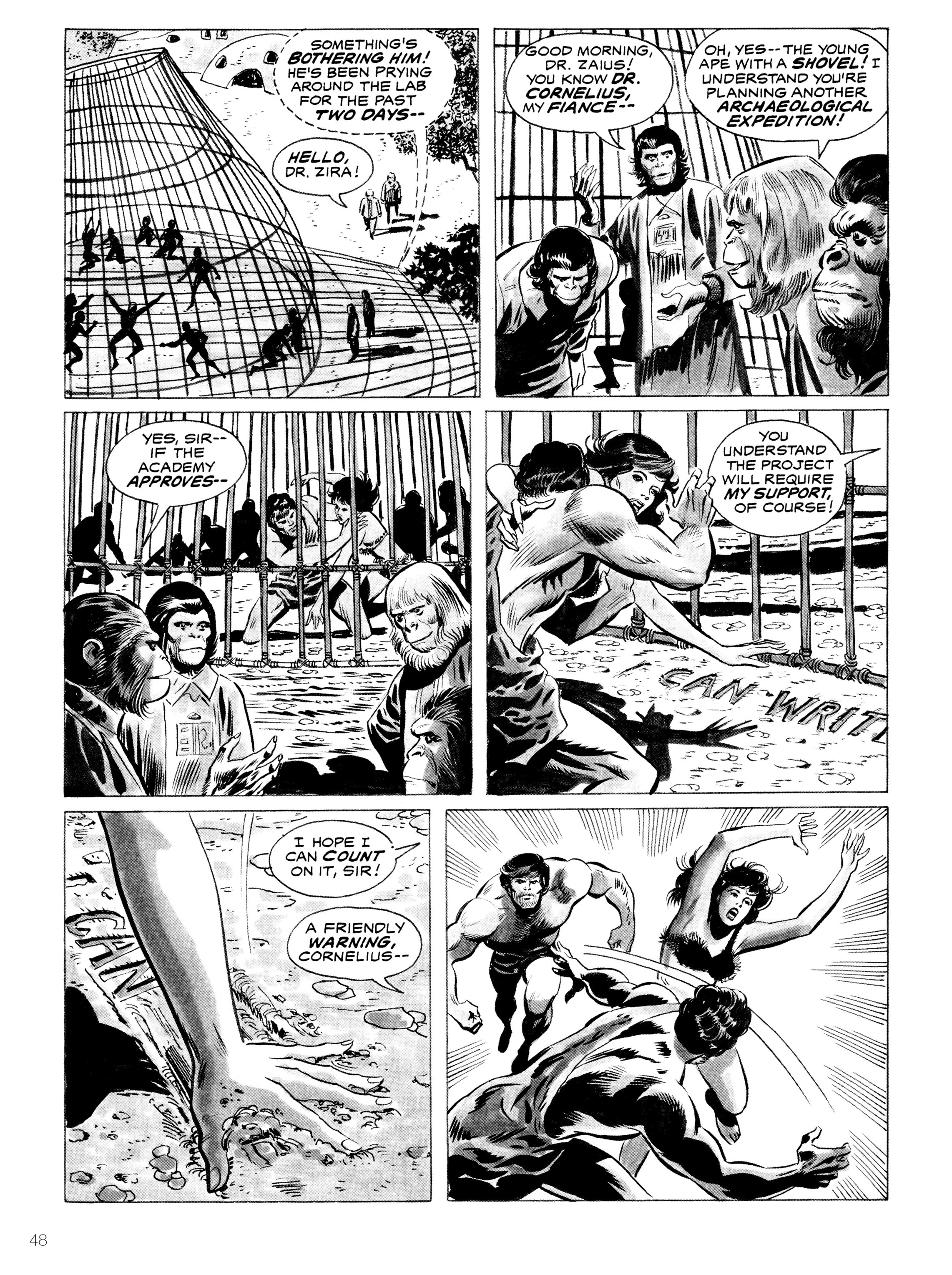 Read online Planet of the Apes: Archive comic -  Issue # TPB 2 (Part 1) - 45