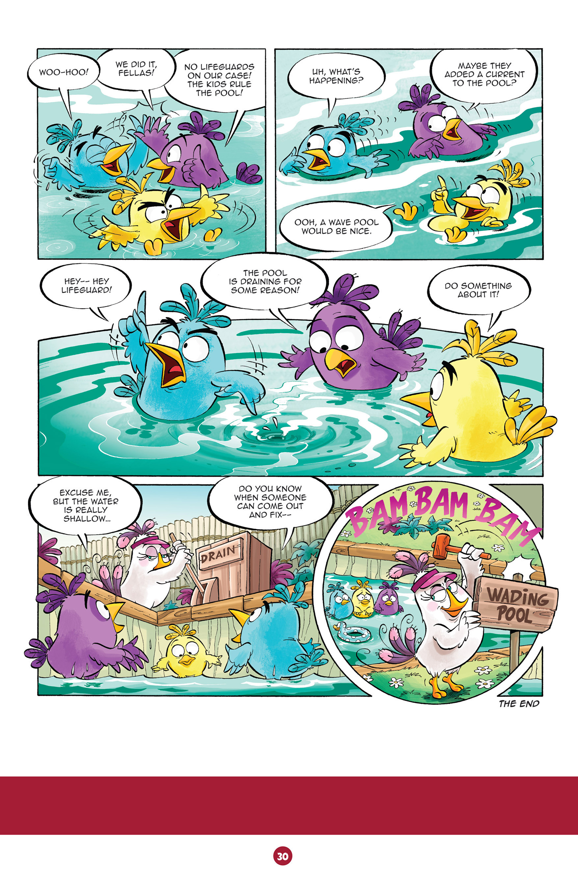 Read online Angry Birds: Big Movie Eggstravaganza comic -  Issue # Full - 32