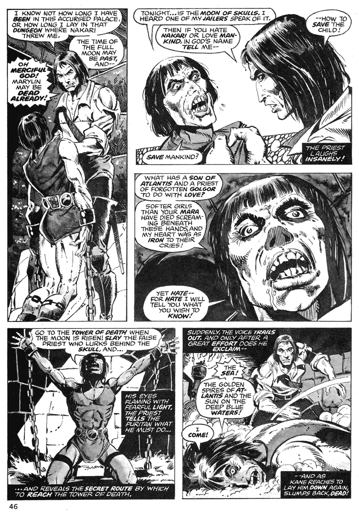 Read online The Savage Sword Of Conan comic -  Issue #39 - 45