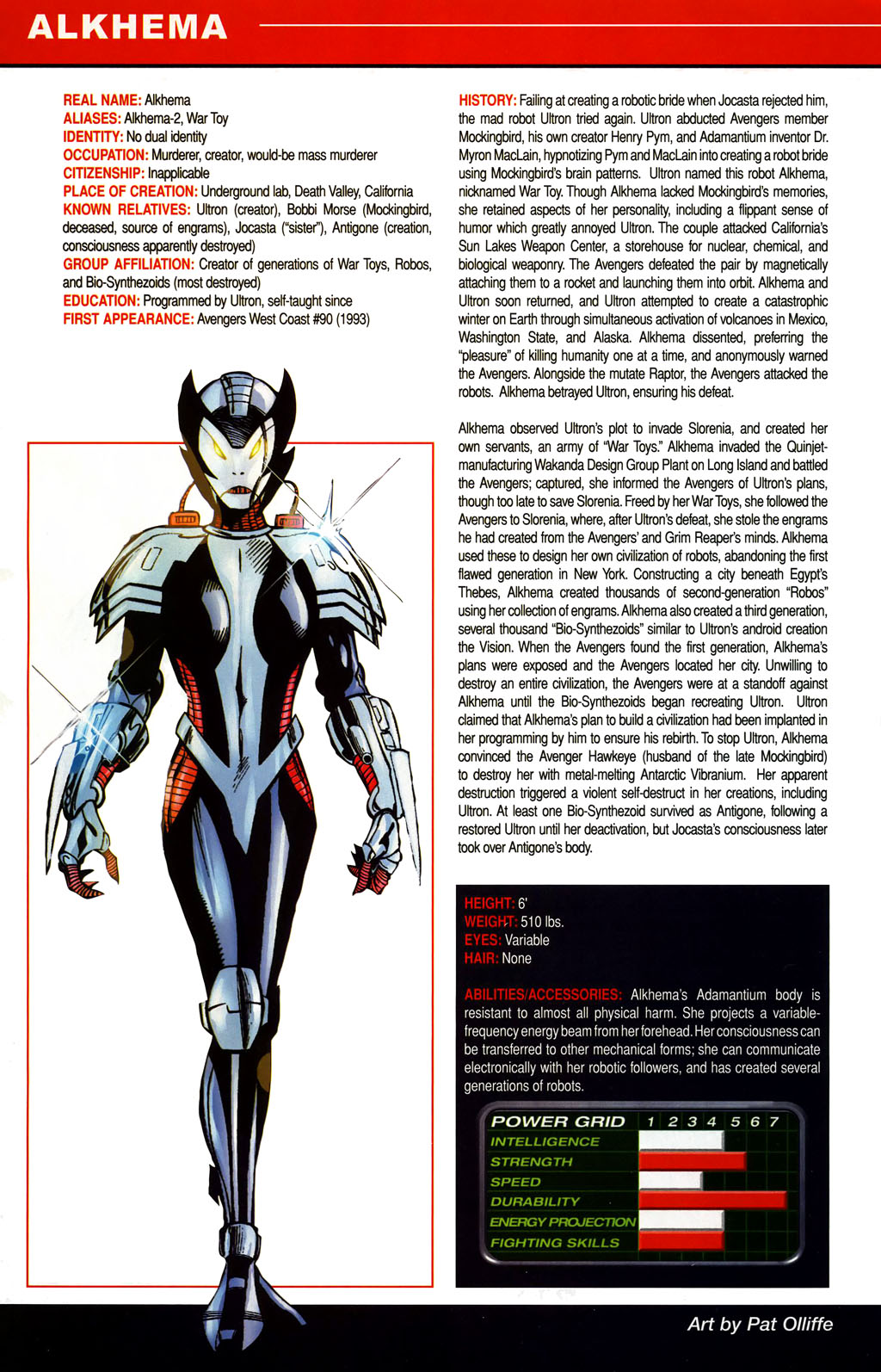 All-New Official Handbook of the Marvel Universe A to Z issue 1 - Page 18