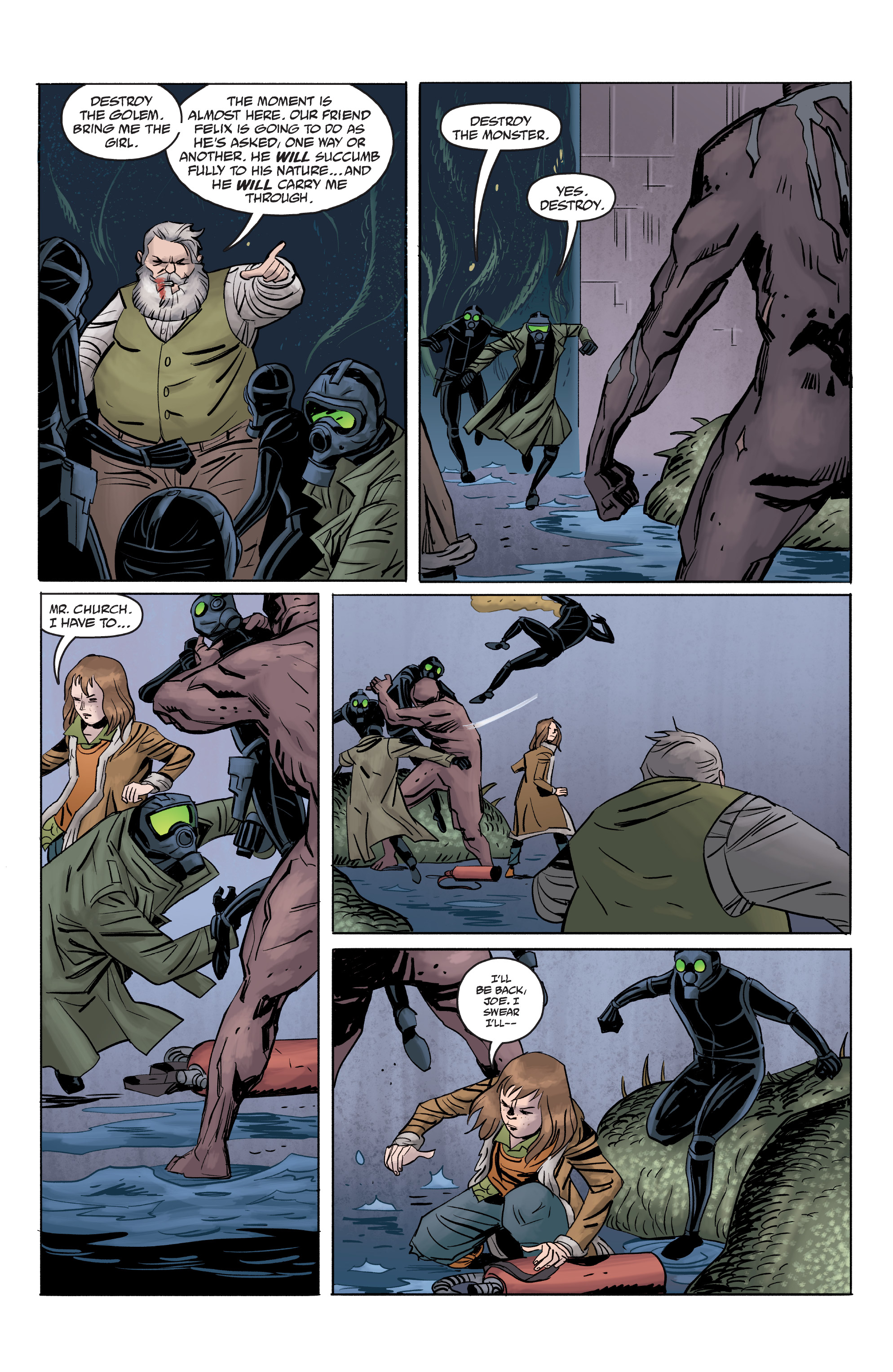 Read online Joe Golem: Occult Detective--The Conjurors comic -  Issue #3 - 23