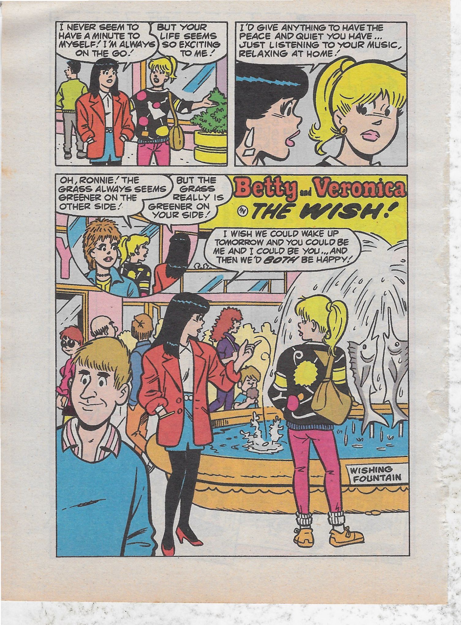 Read online Betty and Veronica Digest Magazine comic -  Issue #58 - 68