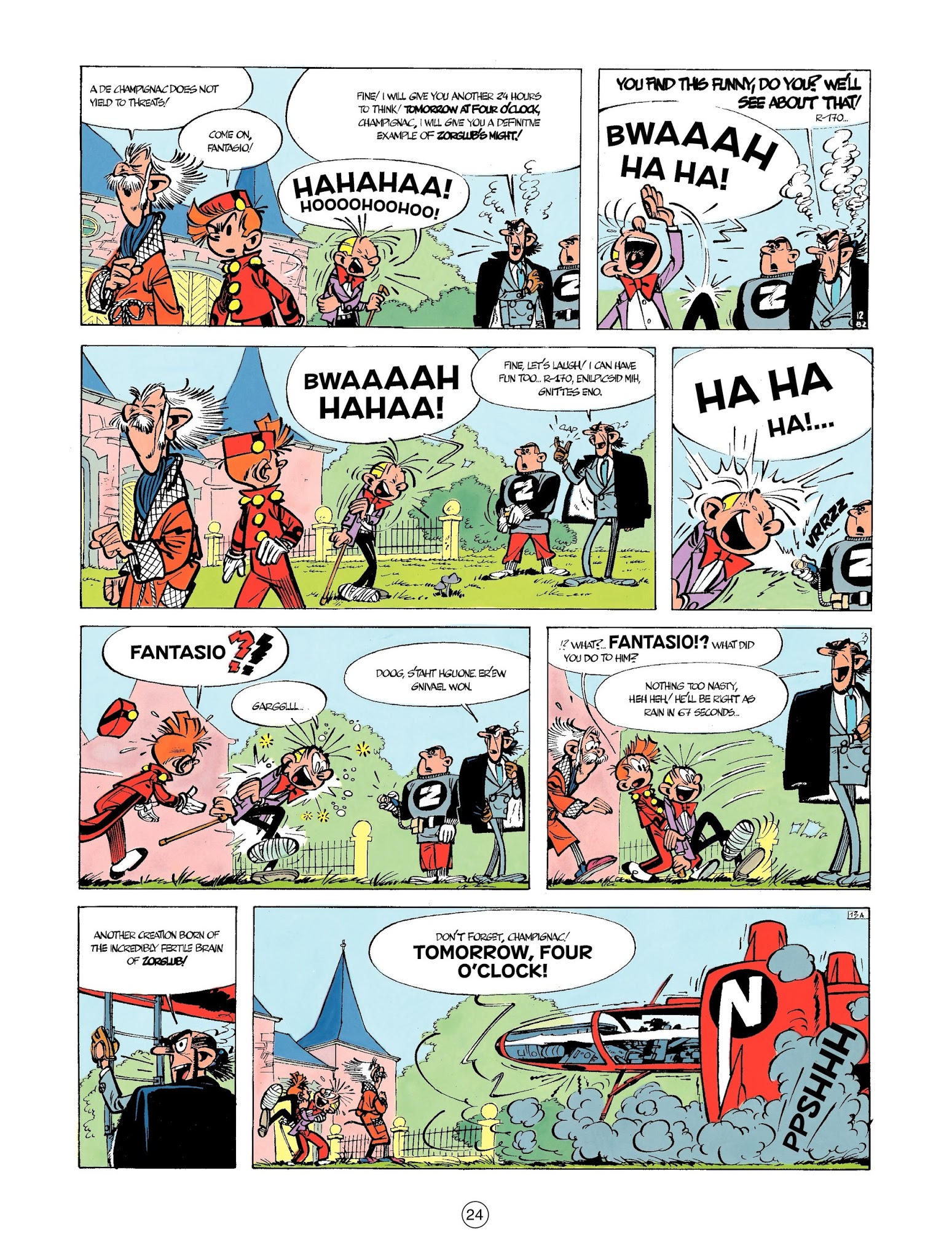 Read online Spirou & Fantasio (2009) comic -  Issue #13 - 25