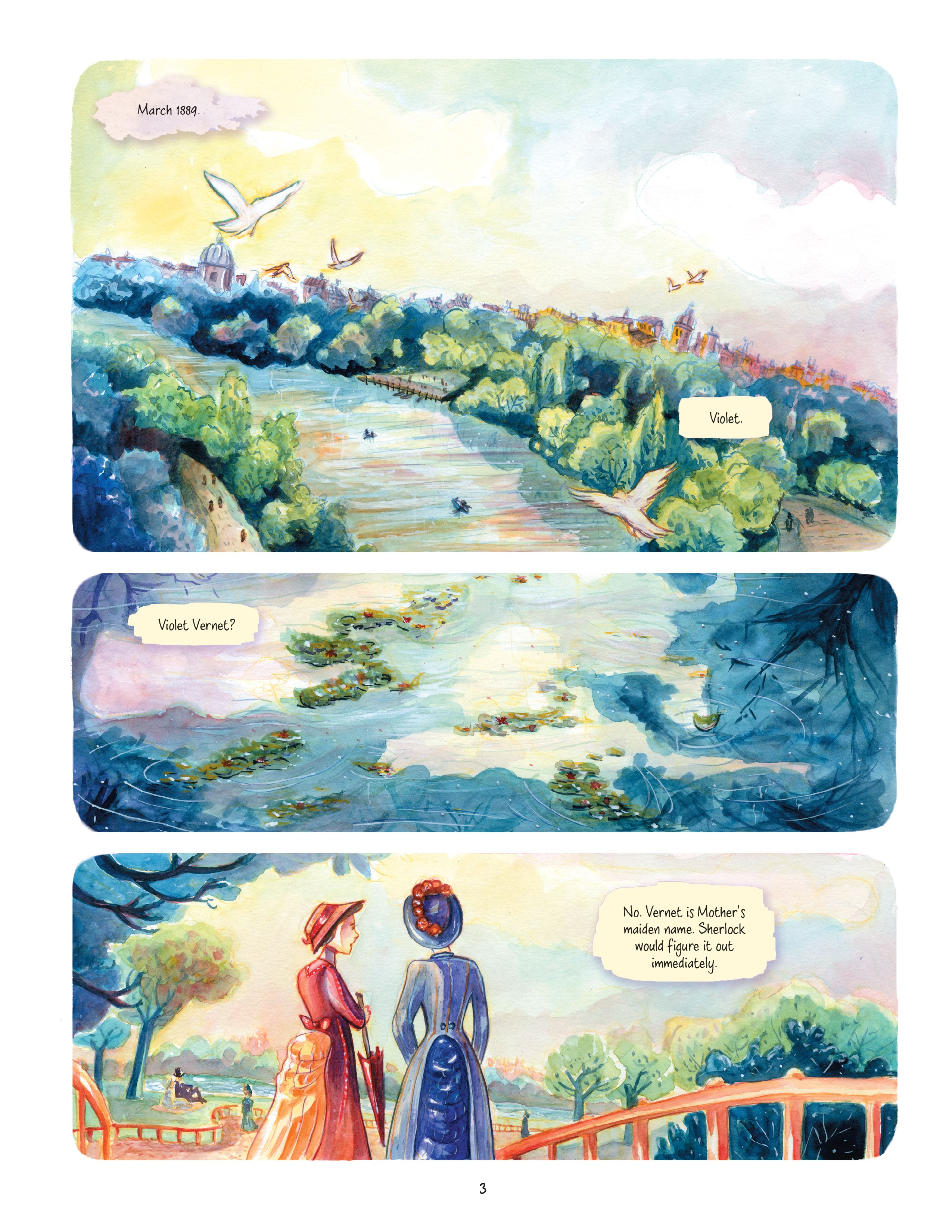 Read online An Enola Holmes Mystery comic -  Issue #3 - 5