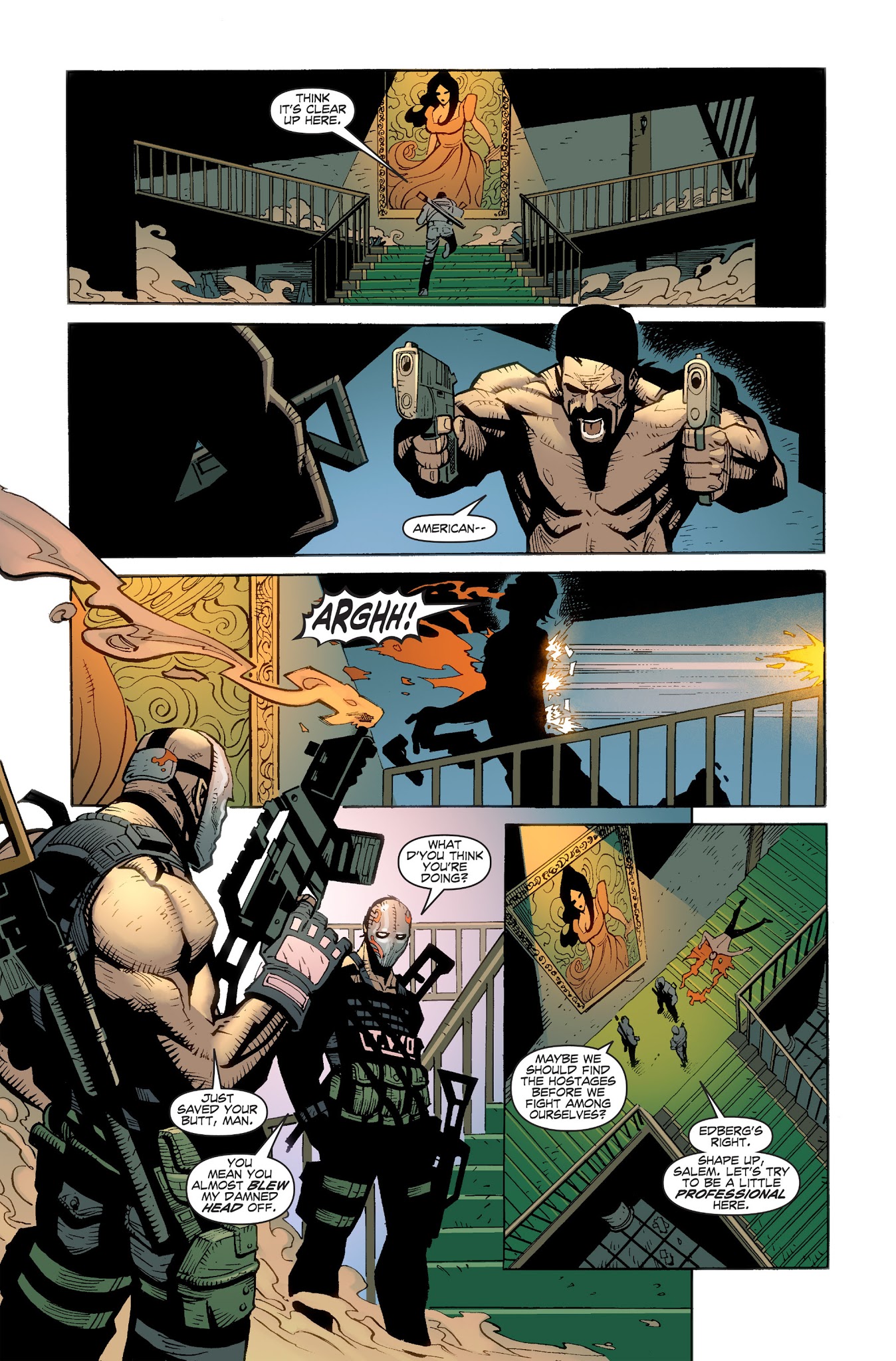 Read online Army of Two comic -  Issue #1 - 17