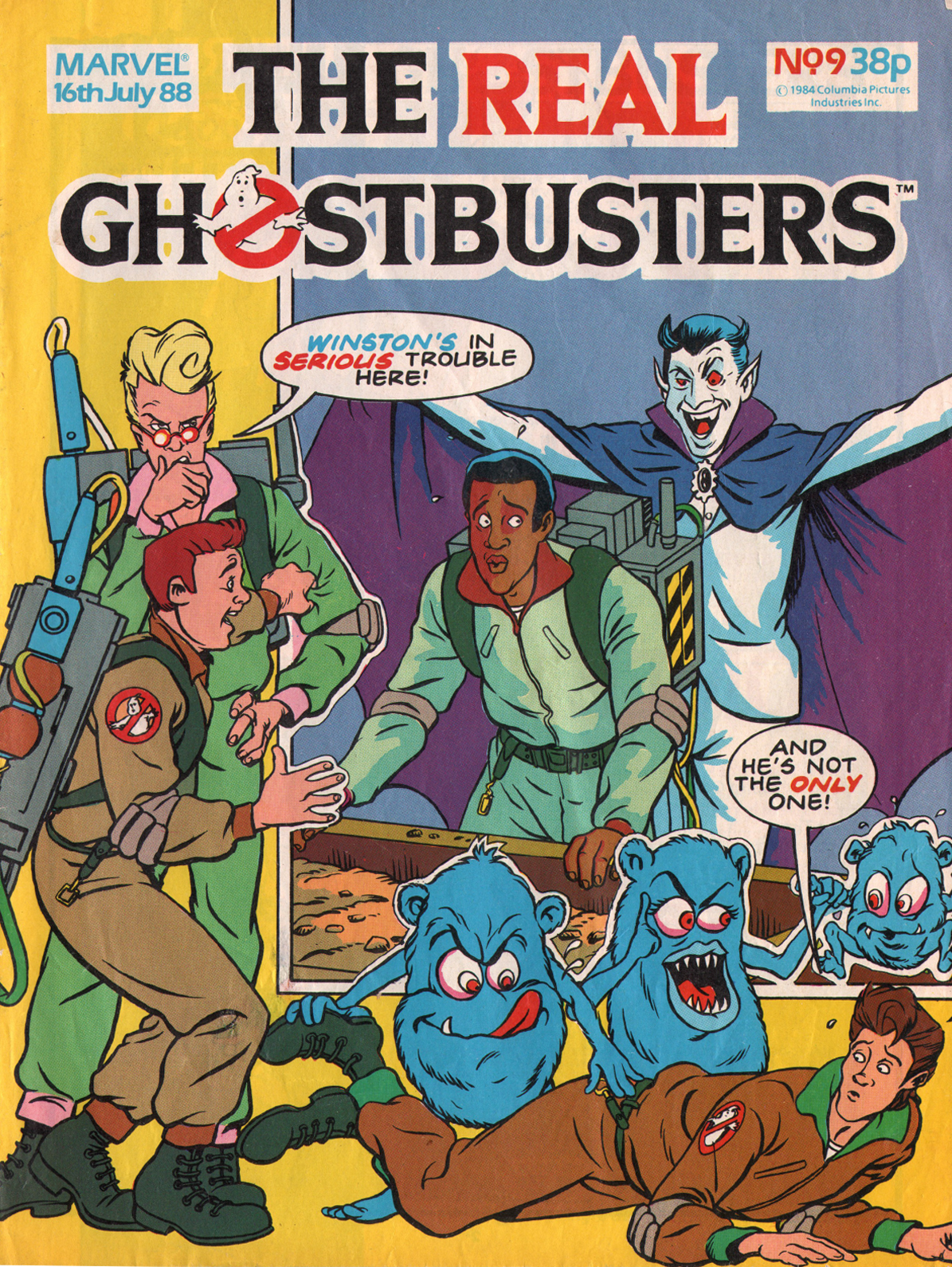 Read online The Real Ghostbusters comic -  Issue #9 - 1