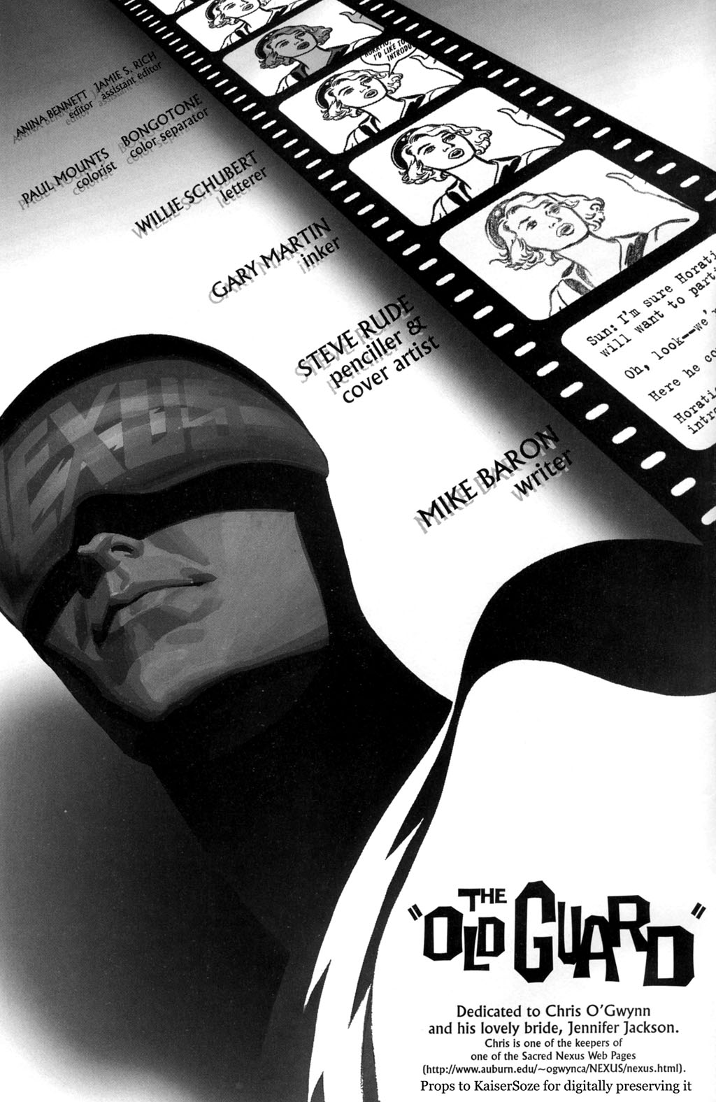Read online Nexus: Executioner's Song comic -  Issue #2 - 2