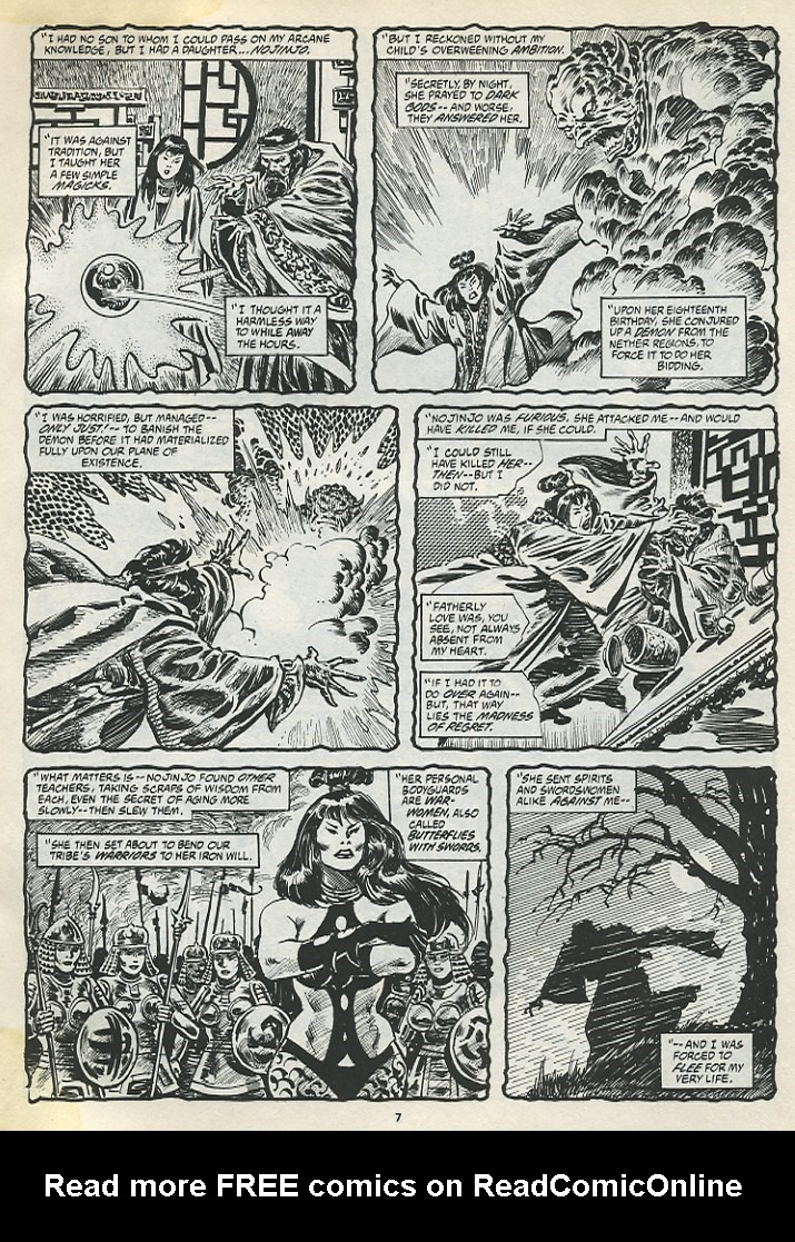 The Savage Sword Of Conan issue 195 - Page 9
