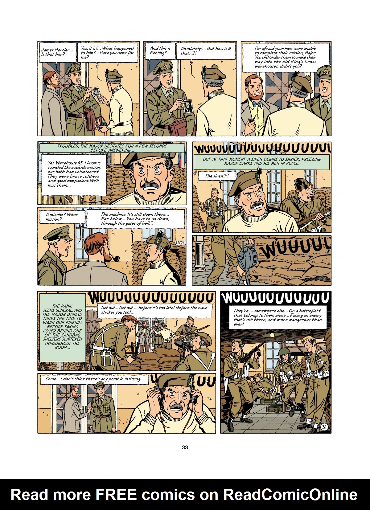 Read online Blake & Mortimer comic -  Issue #20 - 33