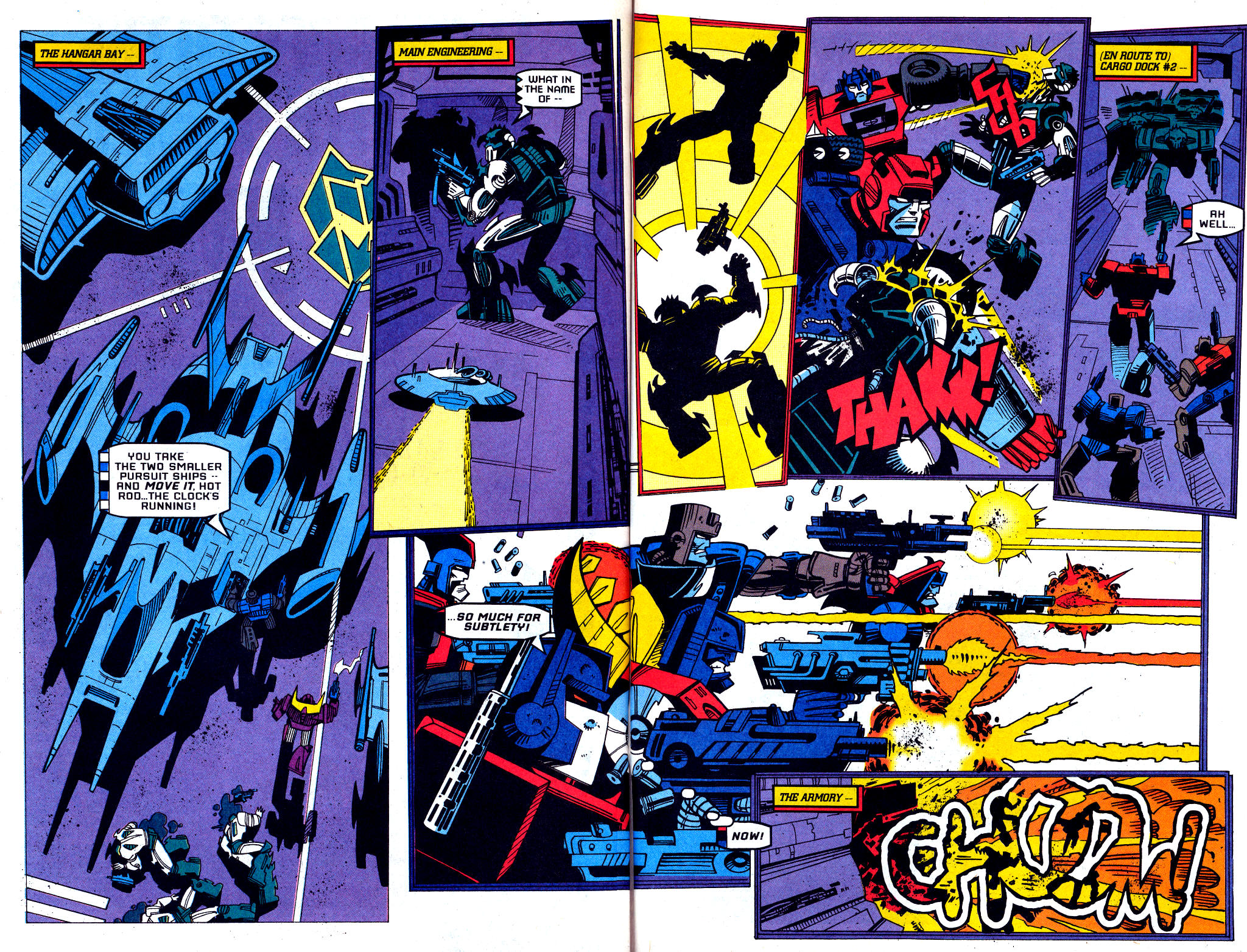 Read online Transformers Generation 2 comic Issue 1