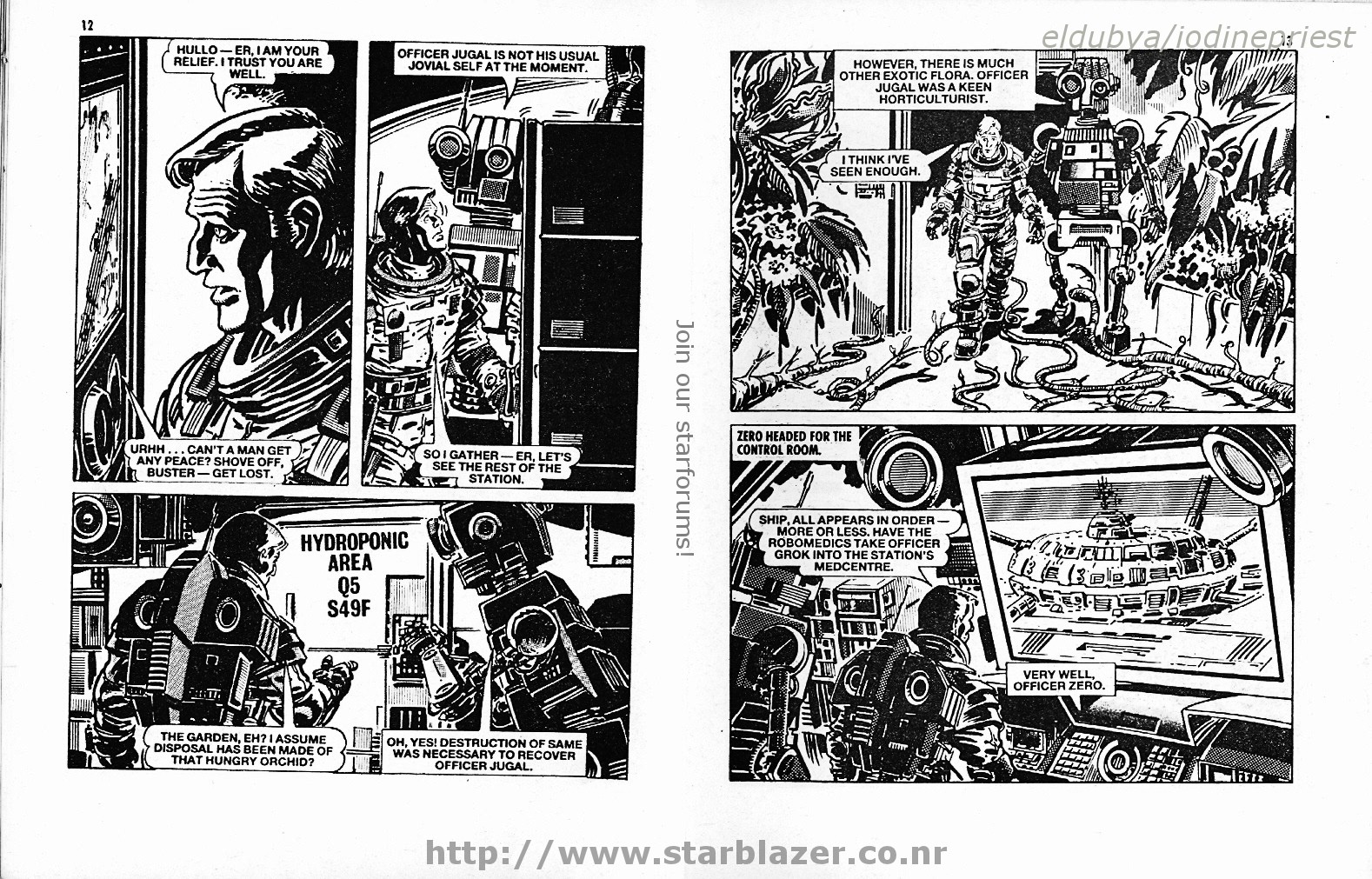Read online Starblazer comic -  Issue #217 - 8