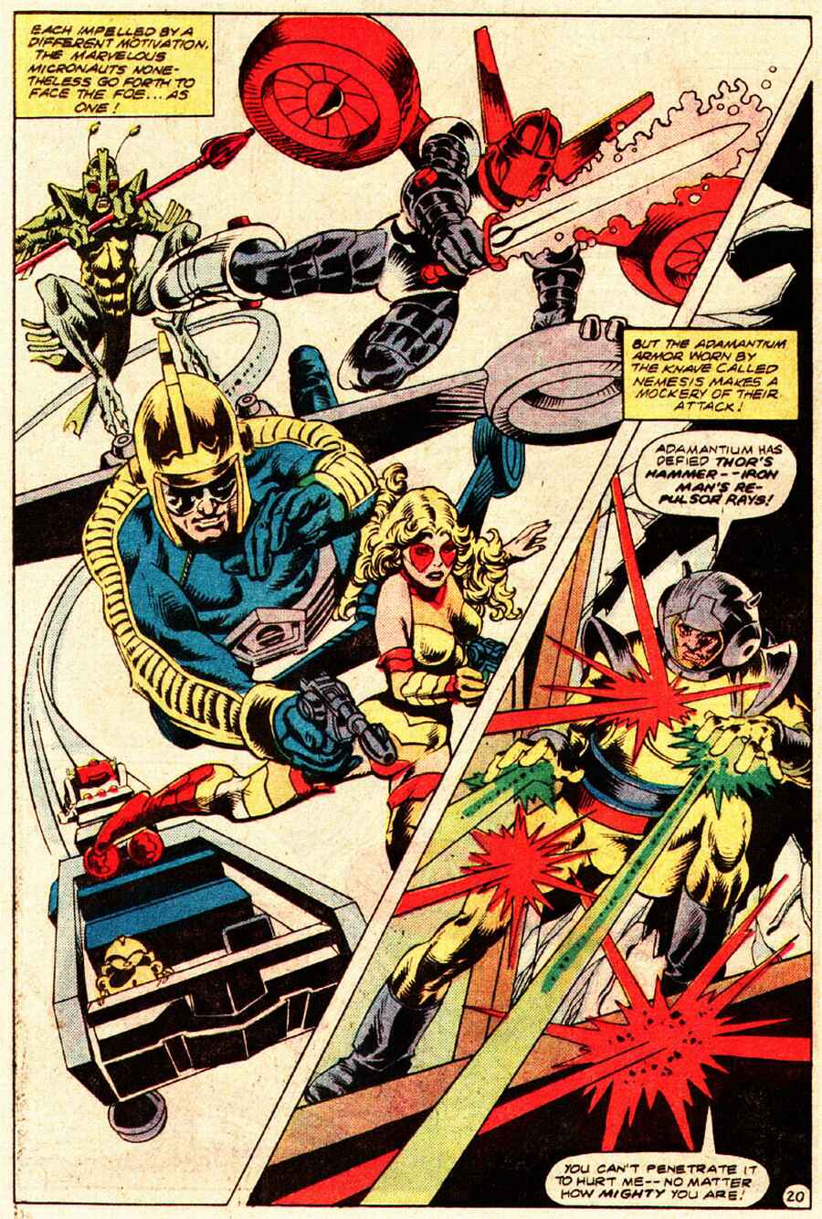 Read online Micronauts (1979) comic -  Issue #42 - 21