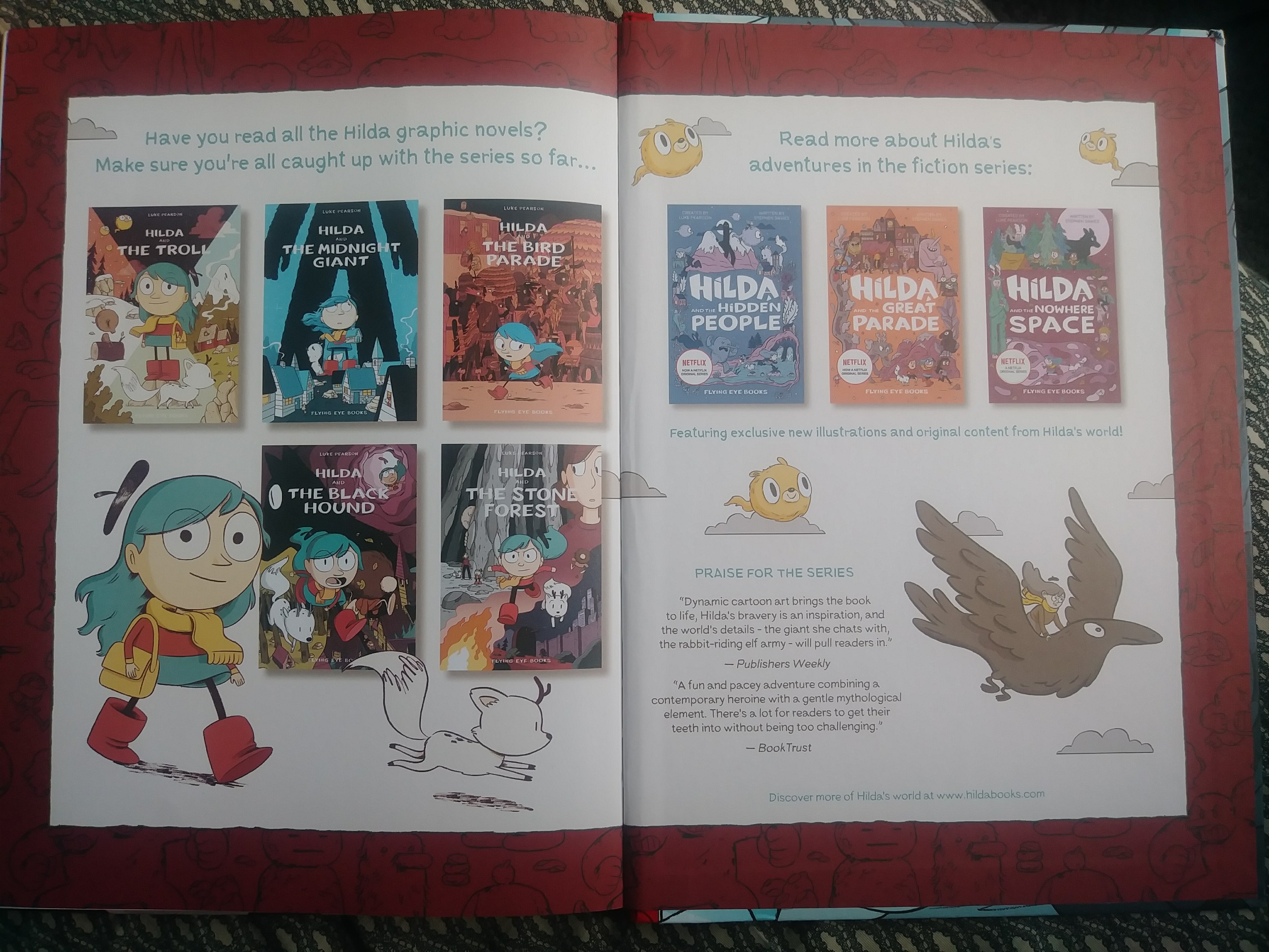 Read online Hilda and the Mountain King comic -  Issue # TPB - 76