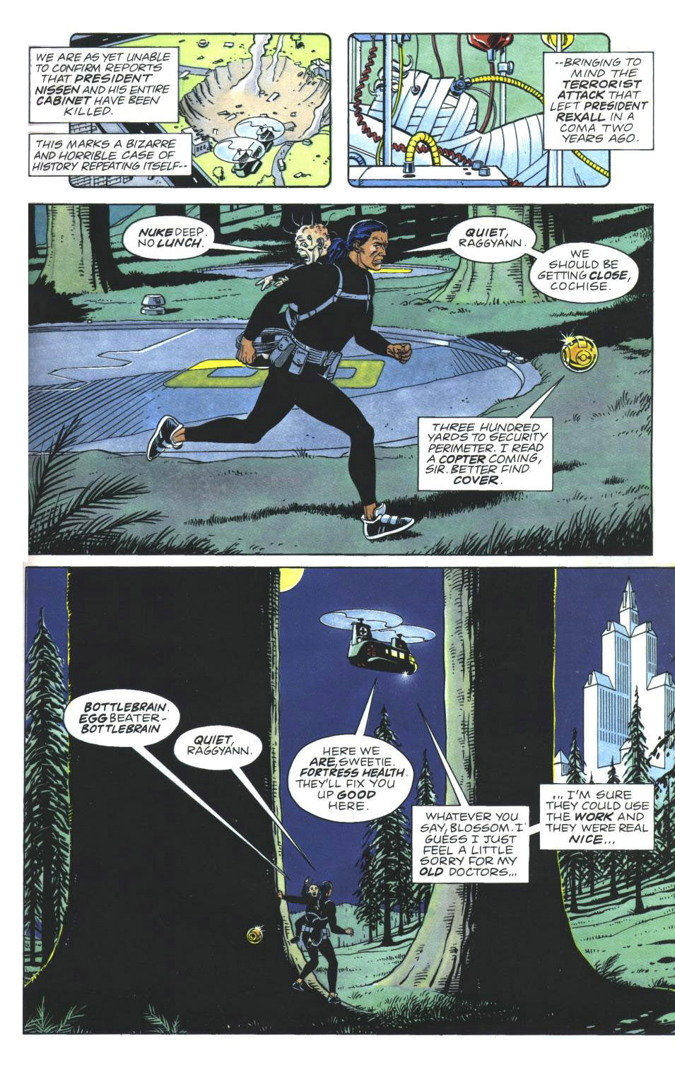 Read online Martha Washington Saves the World comic -  Issue #1 - 143