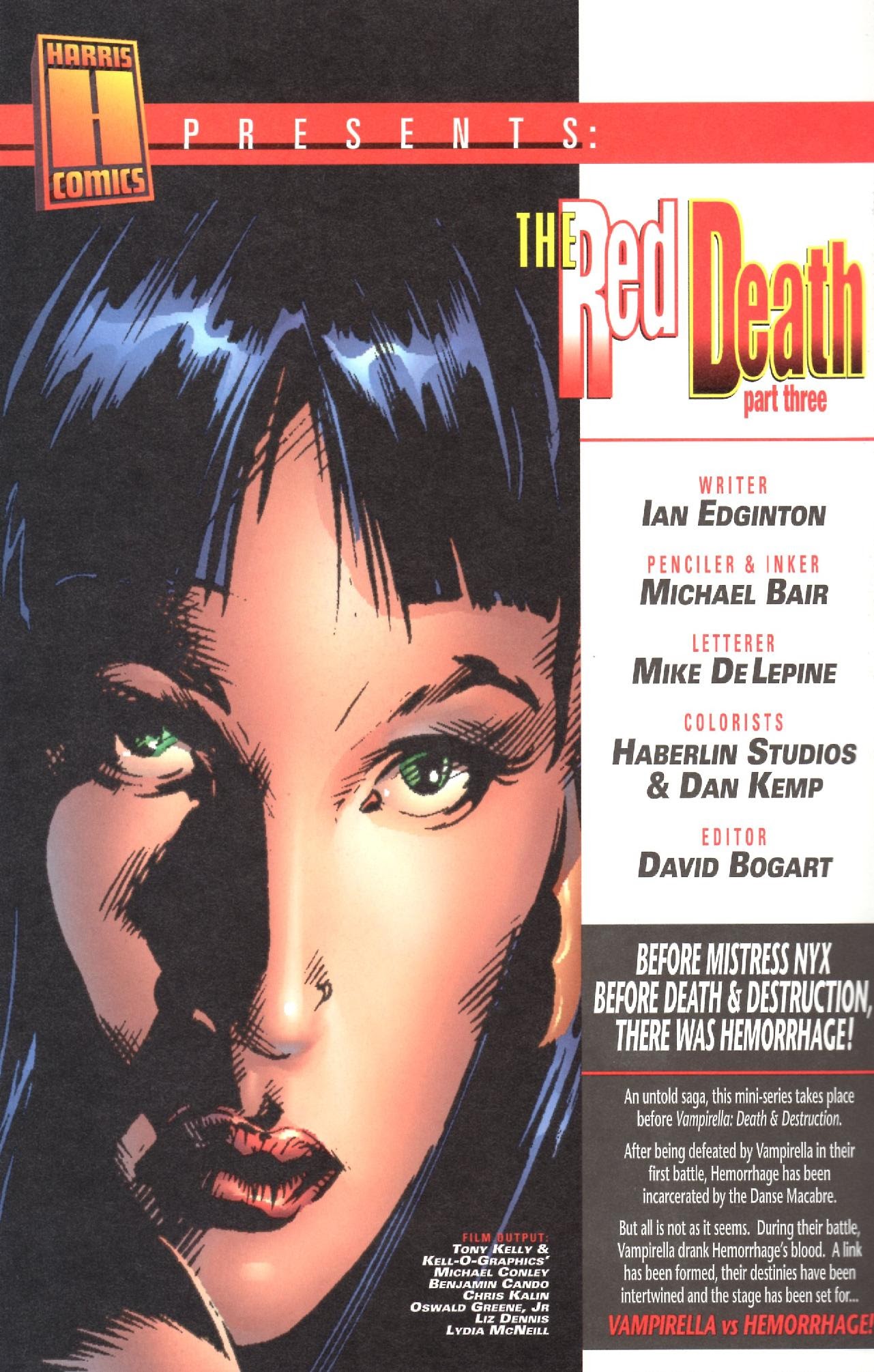 Read online Vampirella vs Hemorrhage comic -  Issue #3 - 2