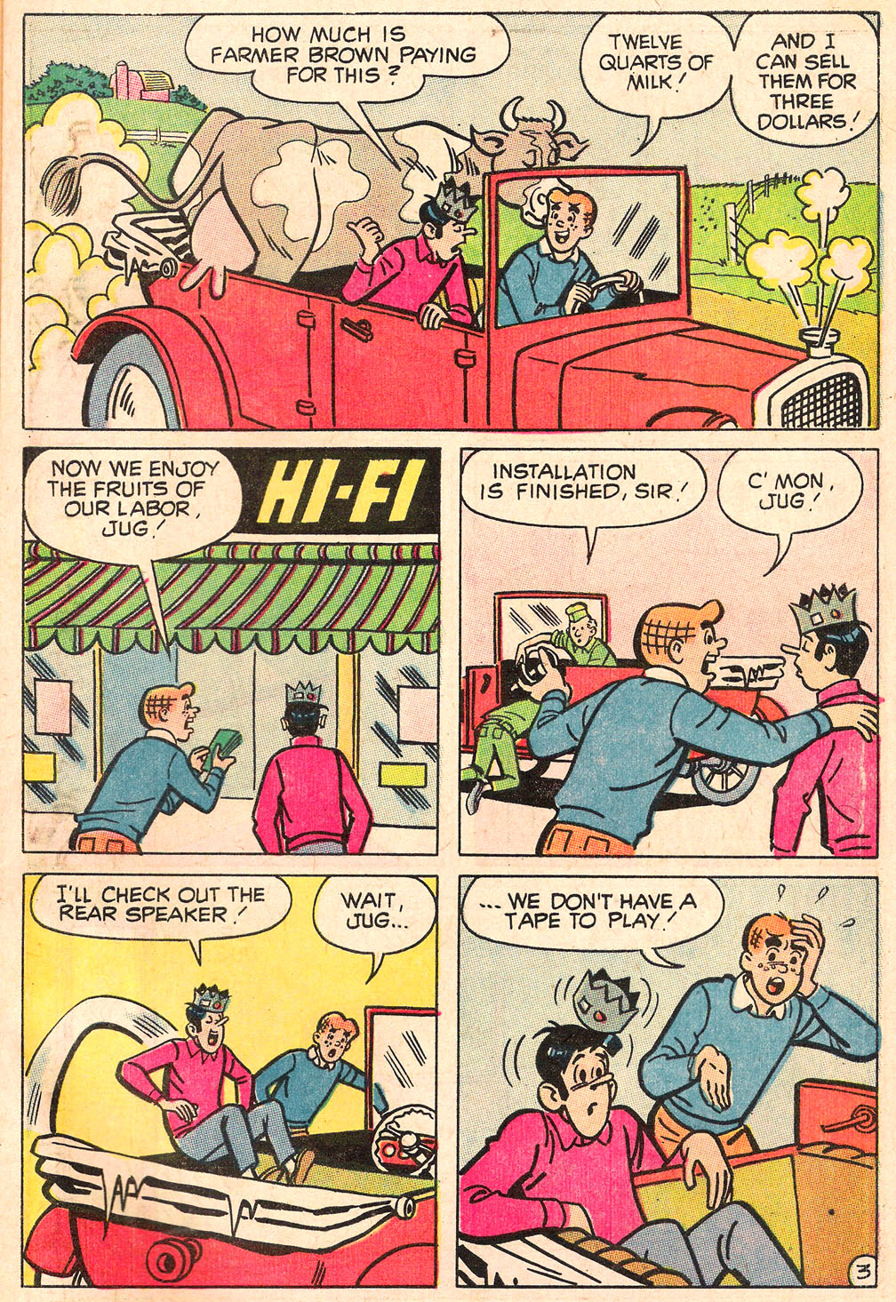 Read online Archie's TV Laugh-Out comic -  Issue #6 - 53