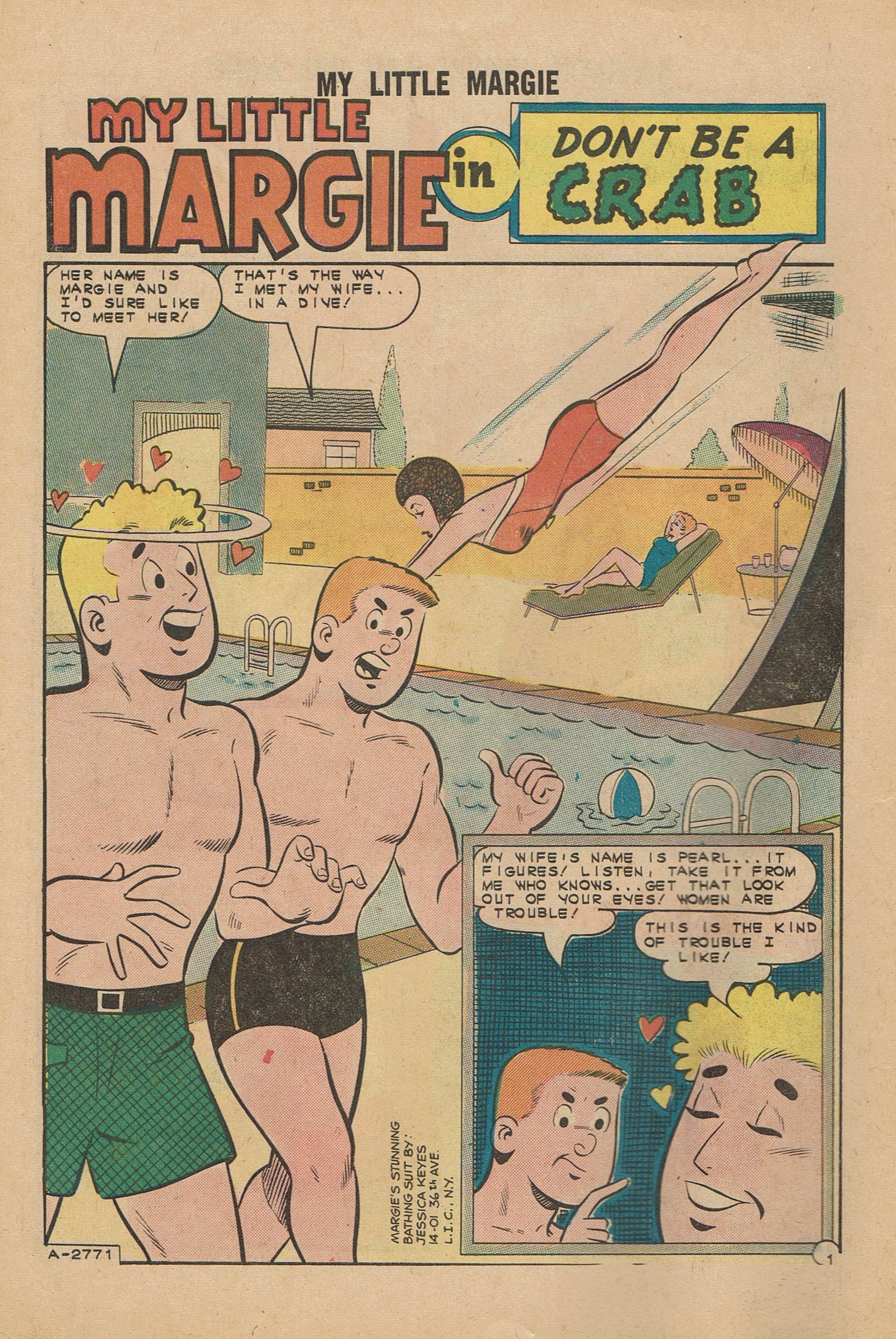Read online My Little Margie (1954) comic -  Issue #48 - 10