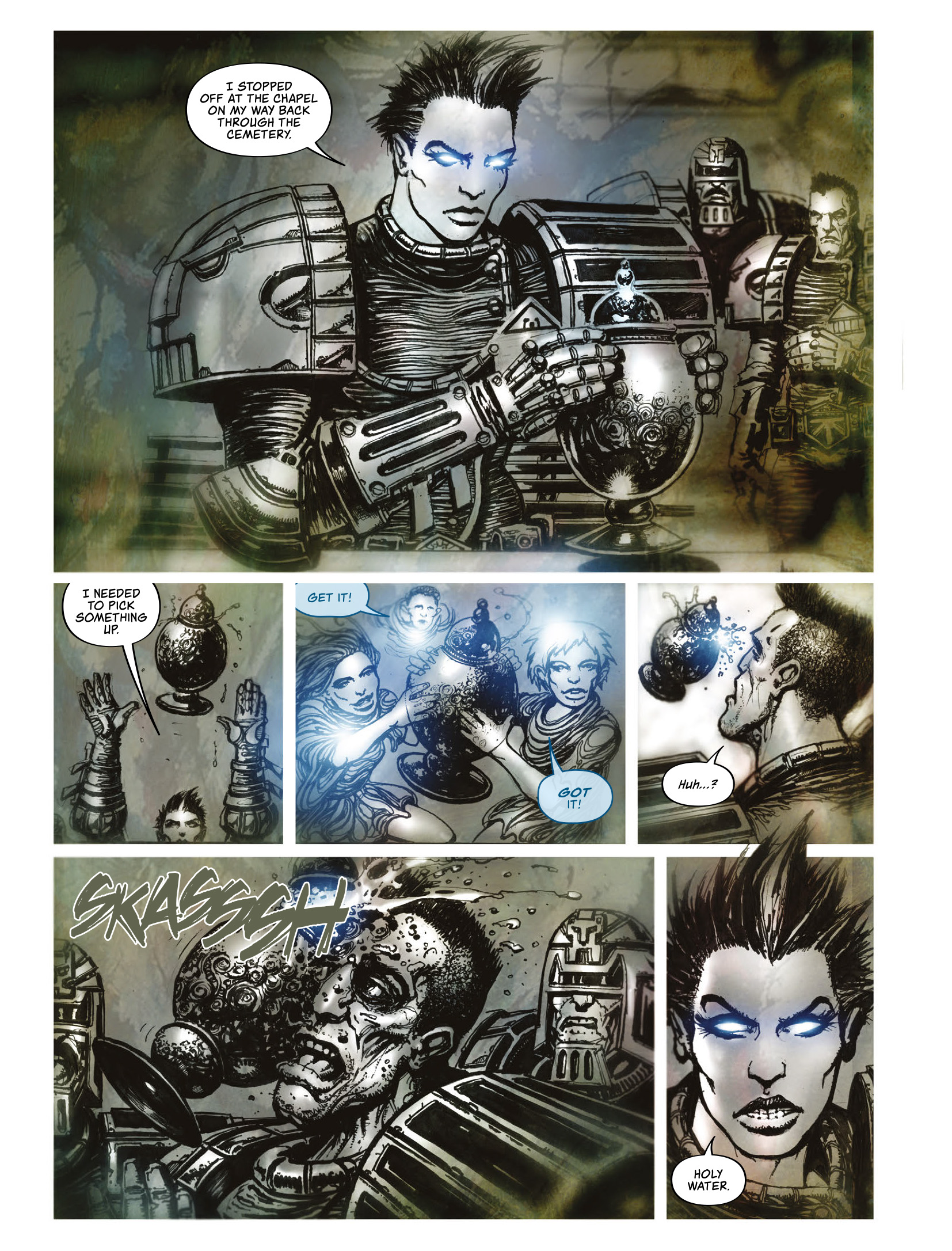 Read online Judge Dredd Megazine (Vol. 5) comic -  Issue #454 - 22