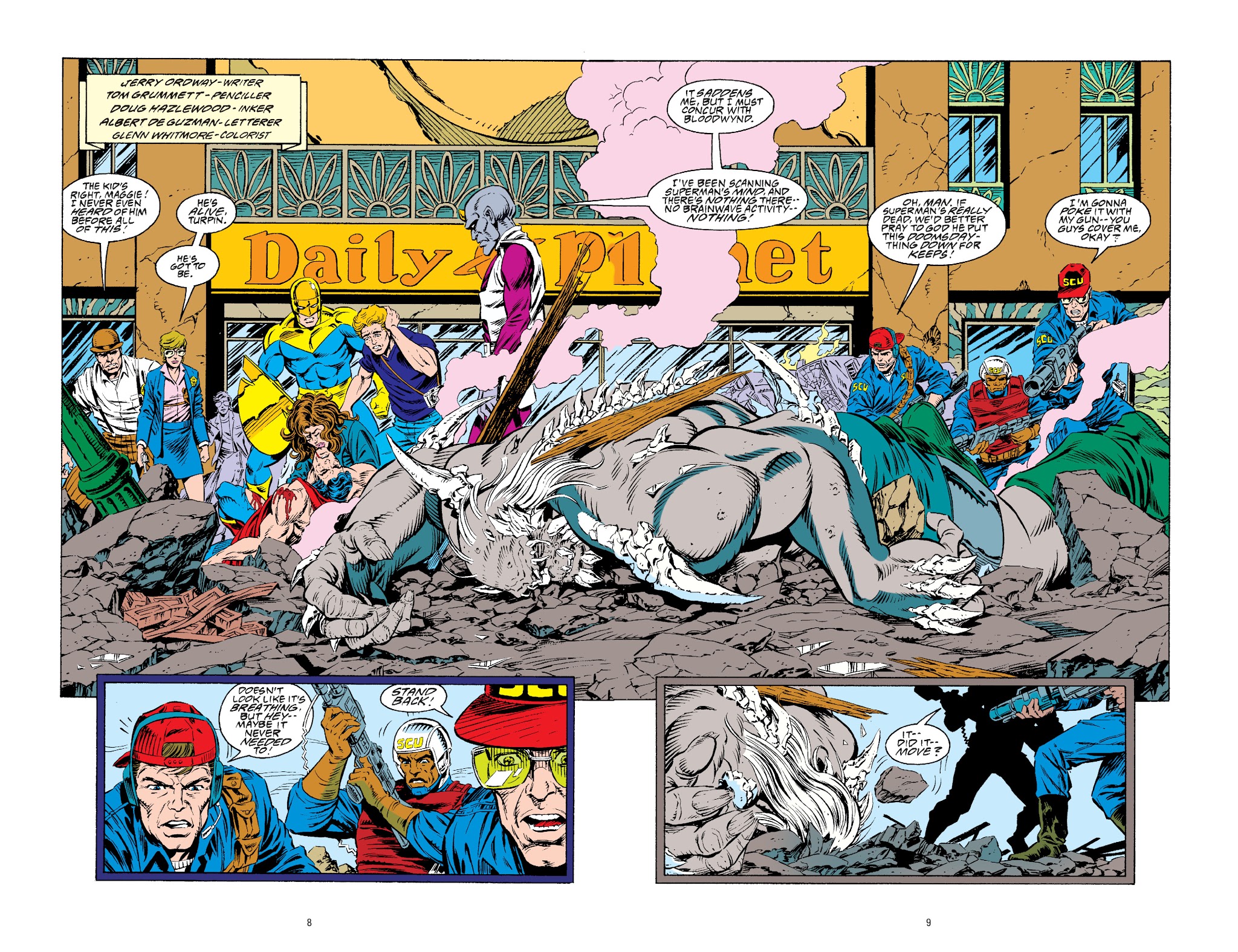 Read online Superman: Funeral For A Friend comic -  Issue # TPB - 9