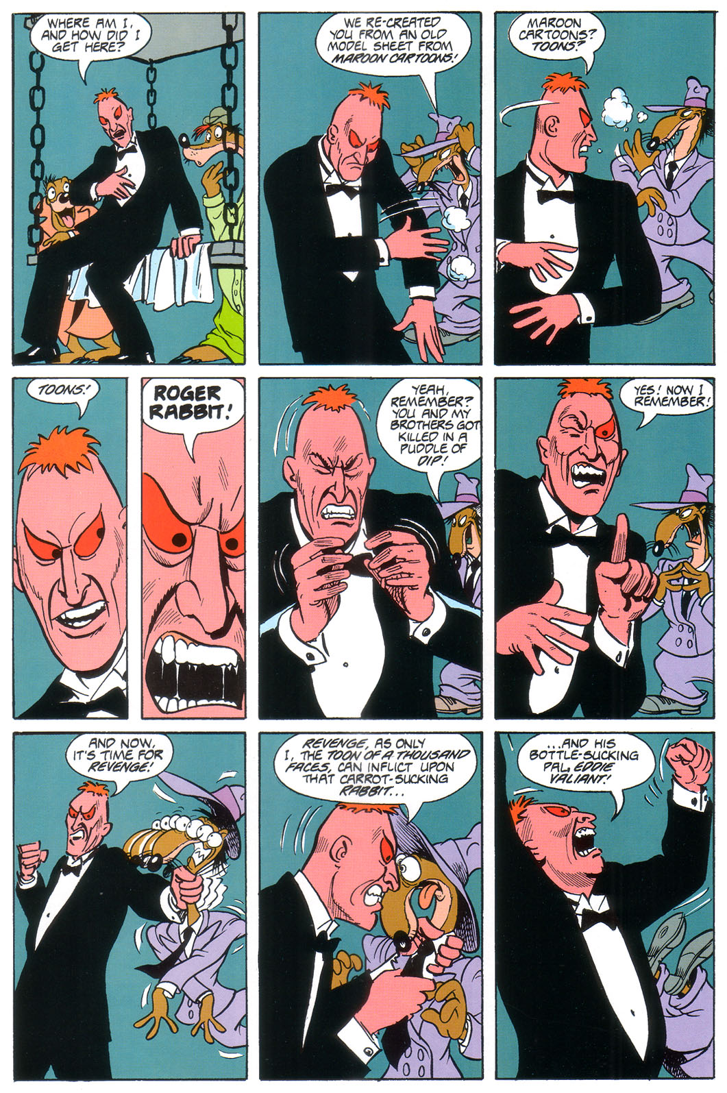 Read online Marvel Graphic Novel comic -  Issue #54 - Roger Rabbit The Resurrection of Doom - 17