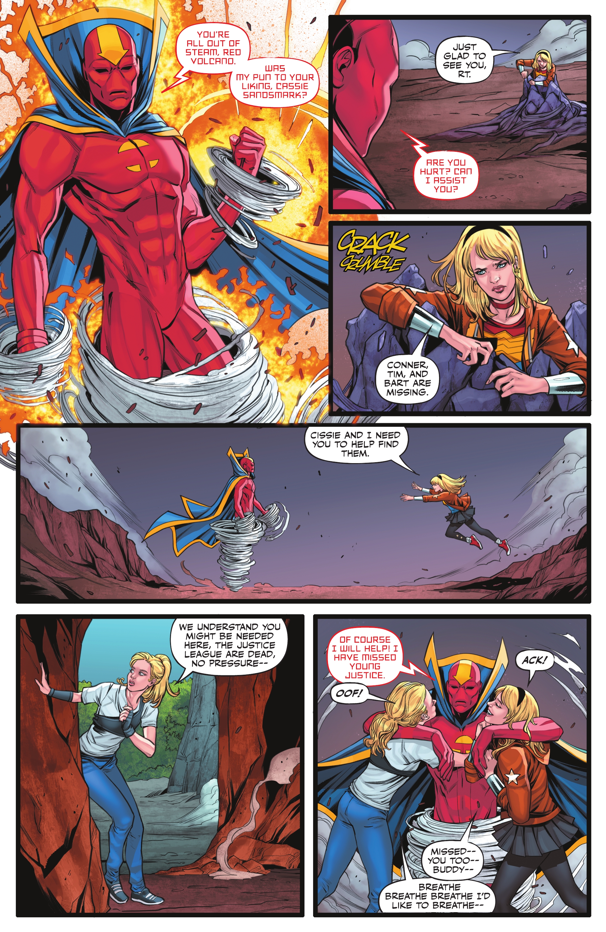 Read online Dark Crisis: Young Justice comic -  Issue #2 - 20