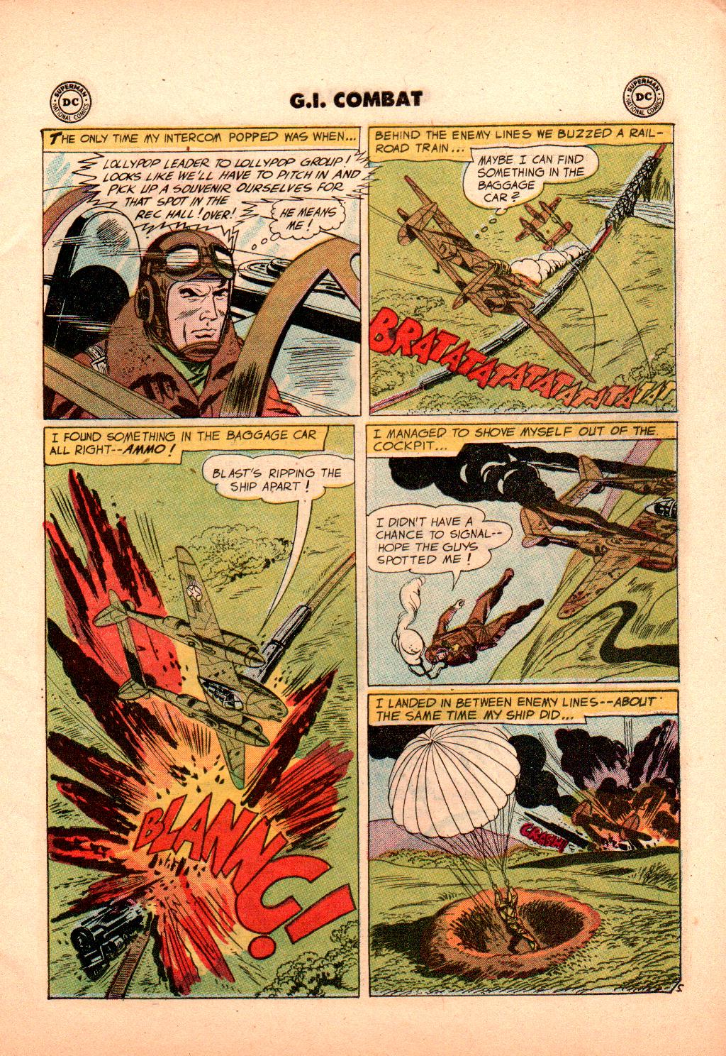 Read online G.I. Combat (1952) comic -  Issue #50 - 7