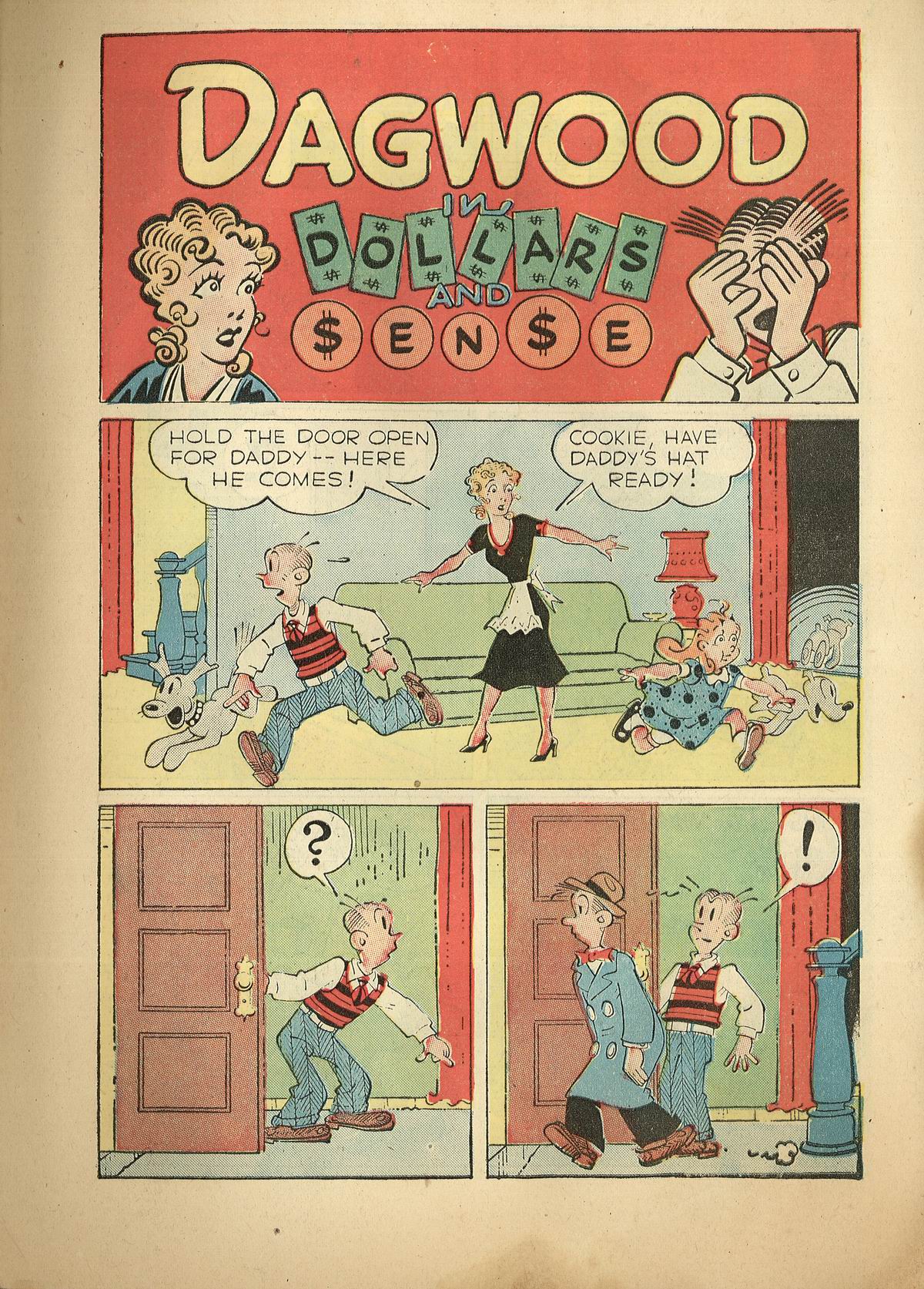 Read online Blondie Comics (1947) comic -  Issue #14 - 3