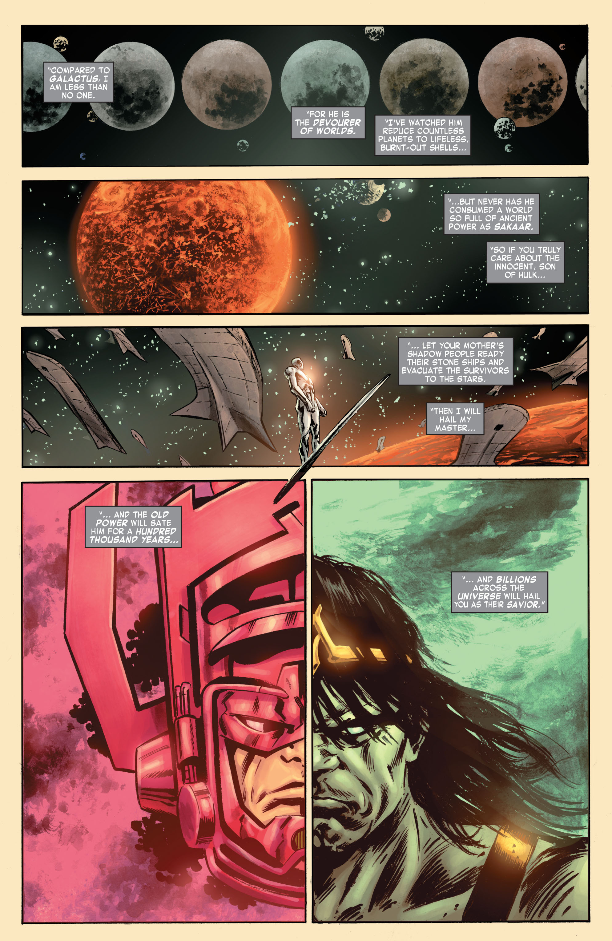 Read online Skaar: Son of Hulk comic -  Issue #7 - 17