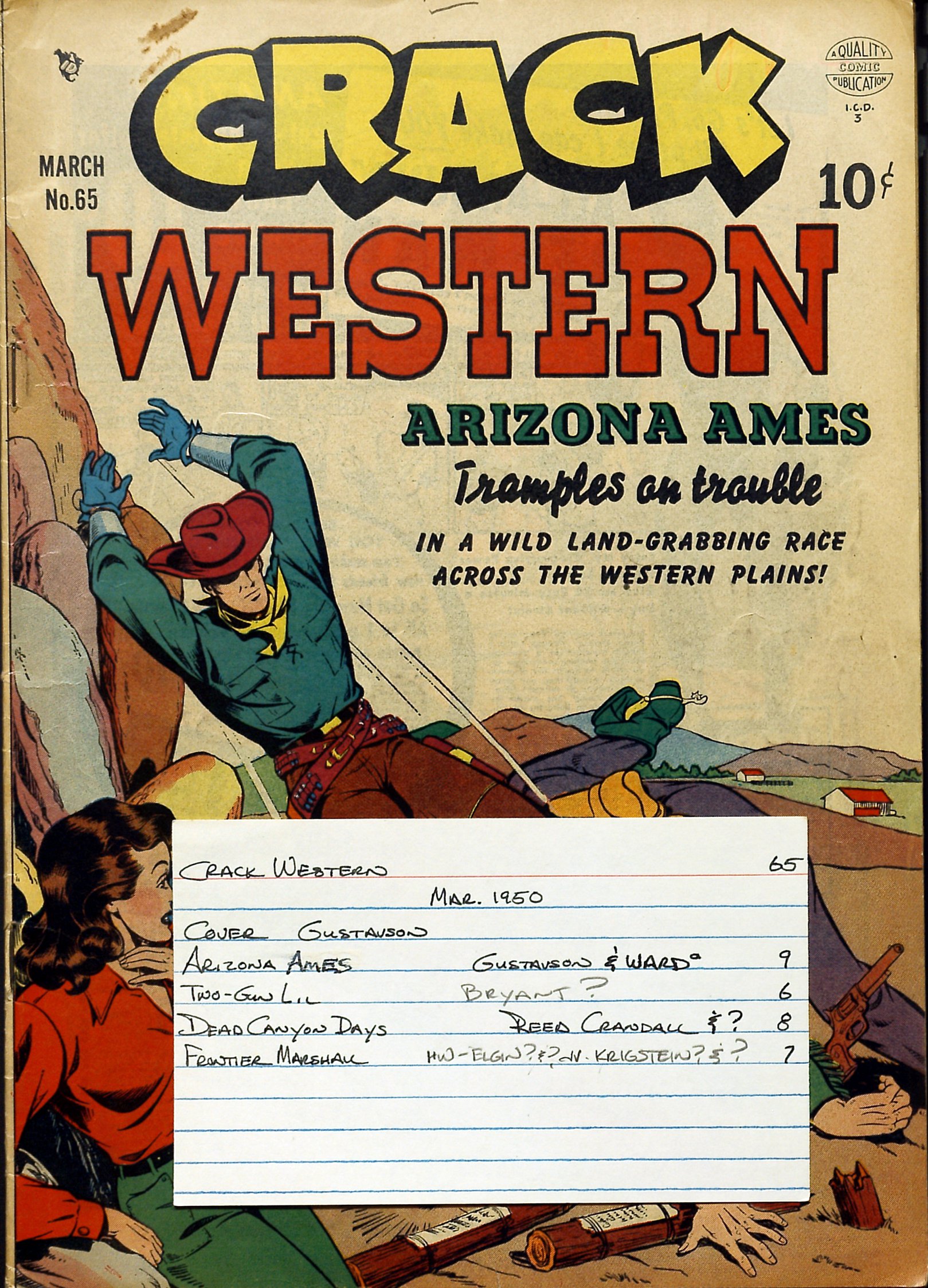 Read online Crack Western comic -  Issue #65 - 37